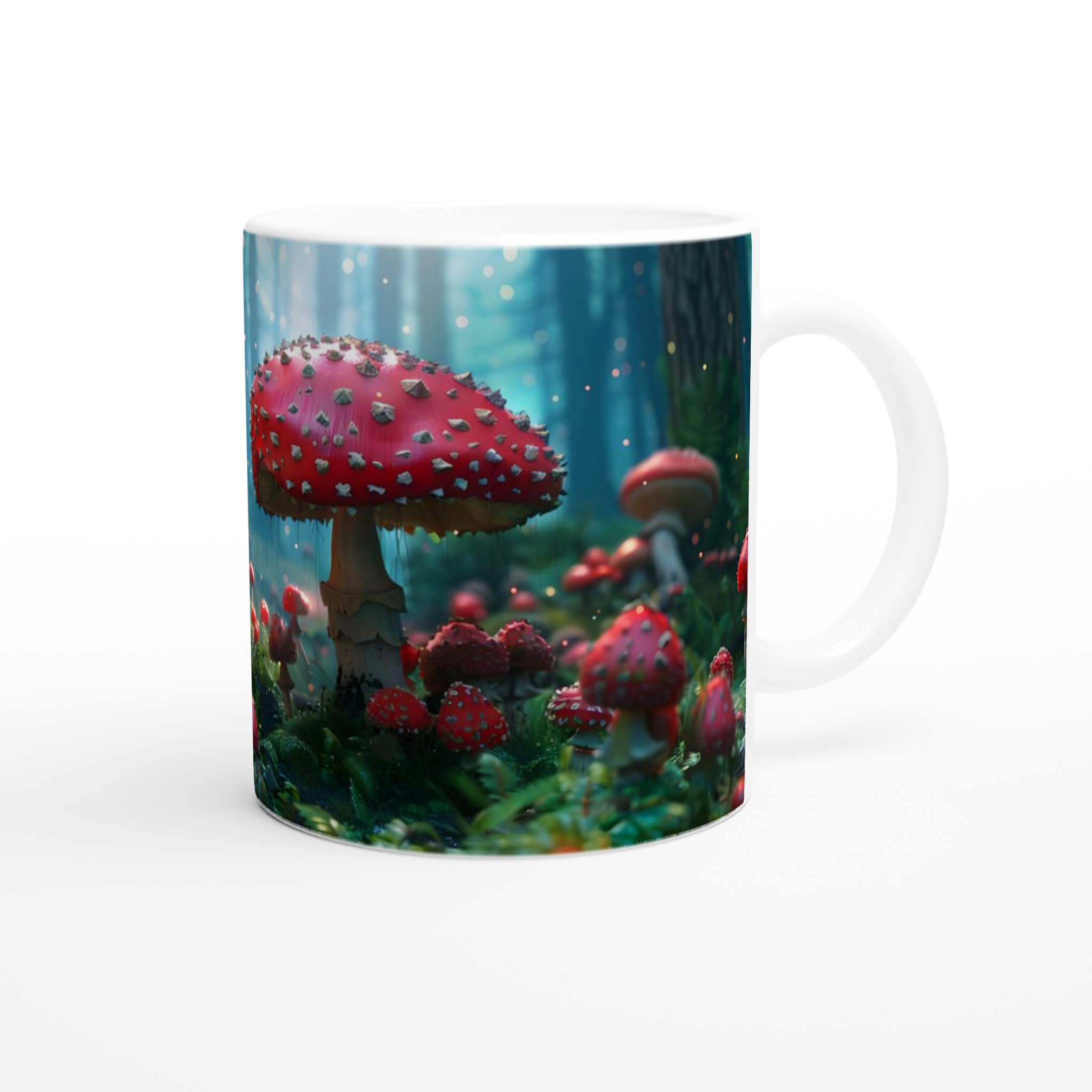 Förtrollad Skog: 11oz Keramikmugg – Din Kaffepaus i en Fantasivärld, Välj din Färg! 9 29987f3f-f72a-4284-af70-b304609af572