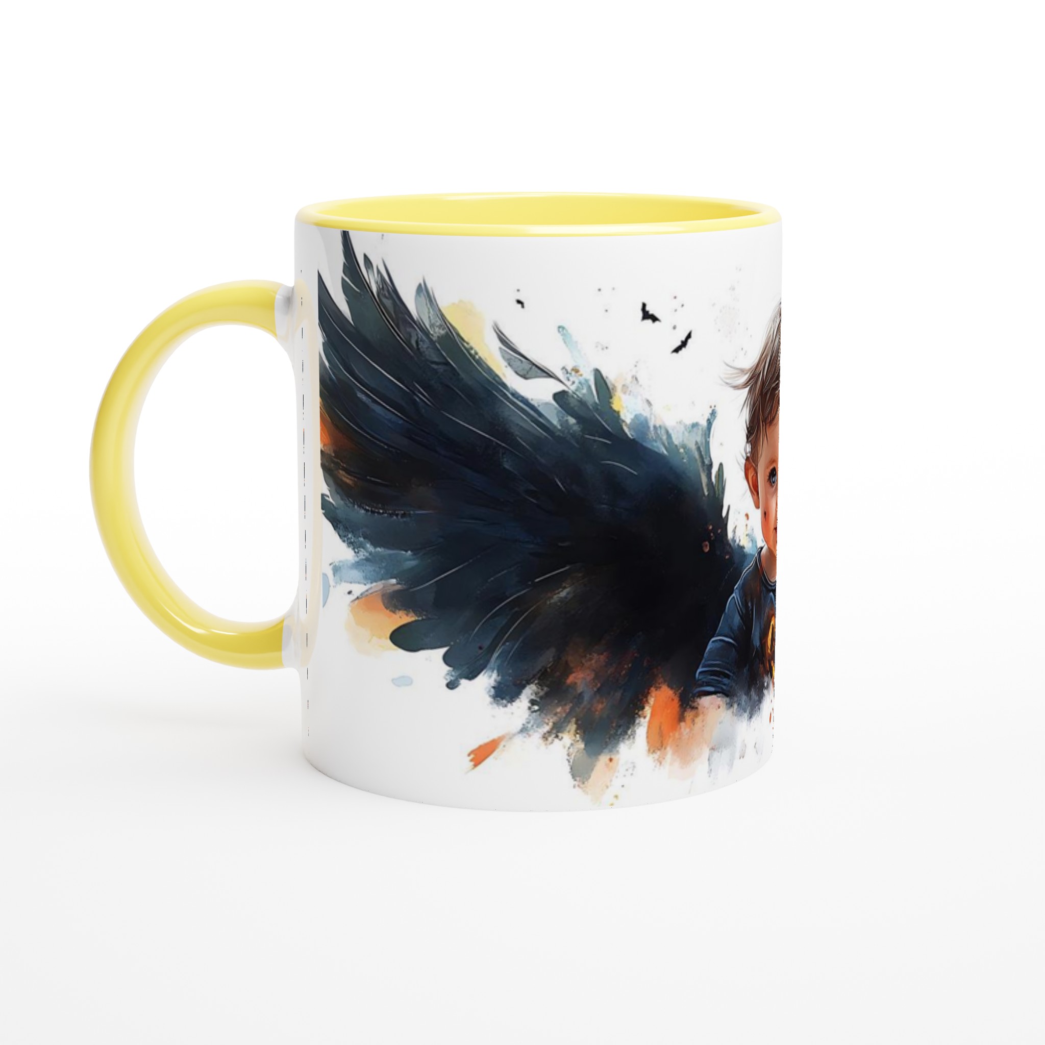 Söt Halloween Ängel Mugg - Perfekt för Kaffe & Te i Dina Favoritfärger! 3 29a54447-a46e-4359-b97b-8a79d402999c