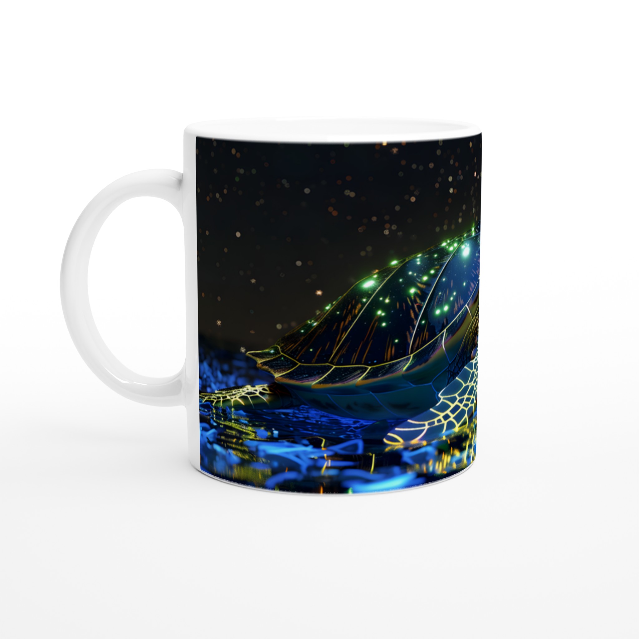Kosmisk havssköldpadda 11oz keramikmugg – Drömsk konst för din kaffe eller te 1 29b41d47-c444-4a6a-8890-2f0a21e6a713