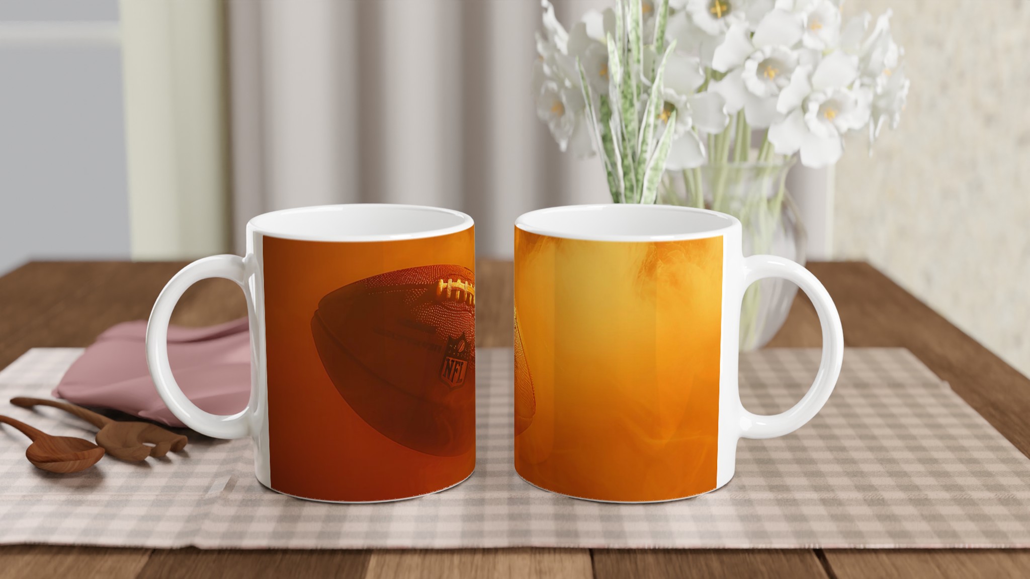 NFL-inspirerad 11oz Keramikmugg – Perfekt för Sportfantasten 10 29ec3e27-1be1-4aa2-9857-f39ec572c090