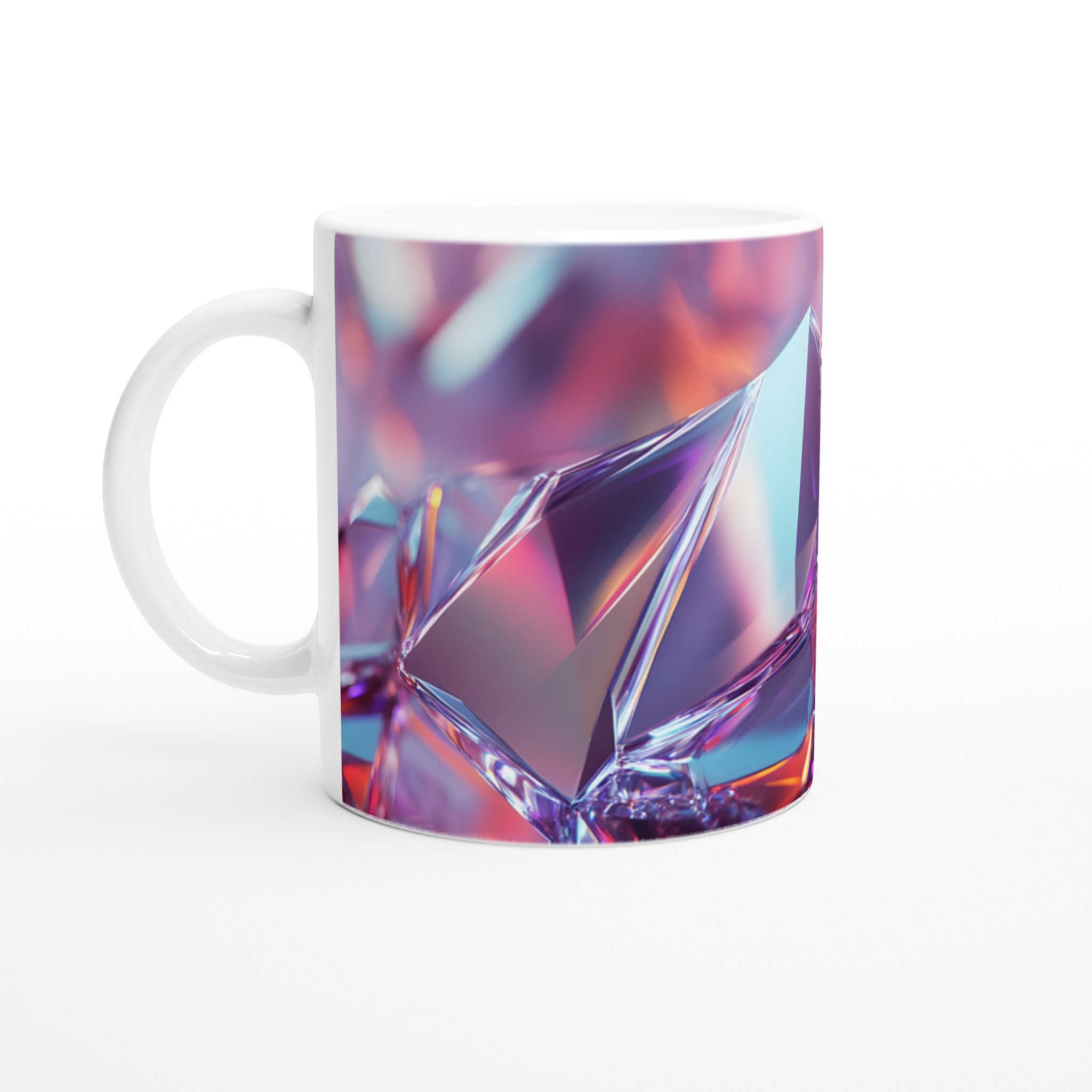 Glittrande Kristallmugg – 11oz Keramikmugg i en Regnbåge av Färger 1 2a61f305-9cf4-4d08-a60f-5521cf06467c