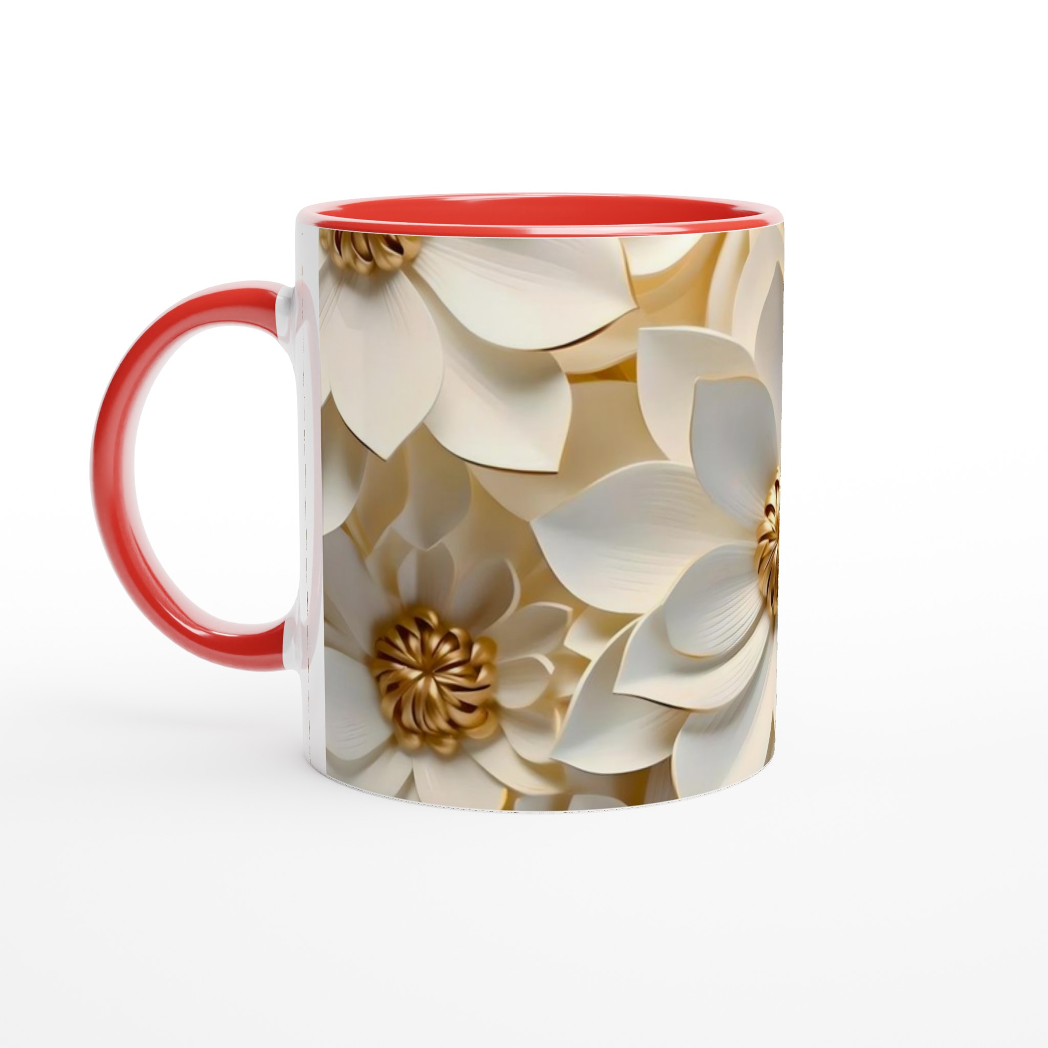 Vit 11oz keramisk mugg med elegant, blomstrande gulddetalj – välj din perfekta färg 5 2a960035-49ff-4fe1-bc88-8aad864f2c92