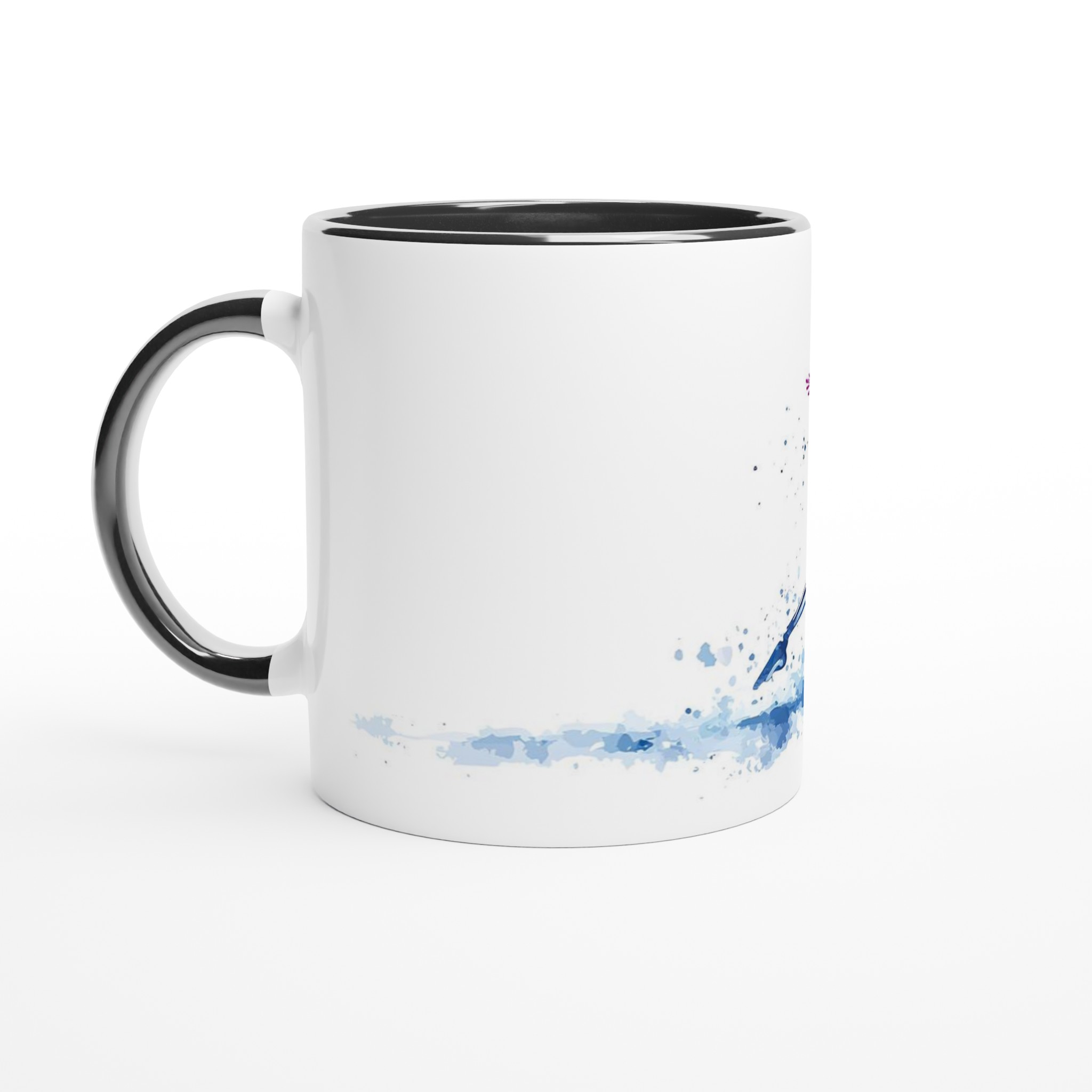 Dansande Skelett Mugg – Färgstark Akvarell Design, 11 oz Keramikmugg 4 2acc42dc-071b-4557-af90-ee77b84a2319