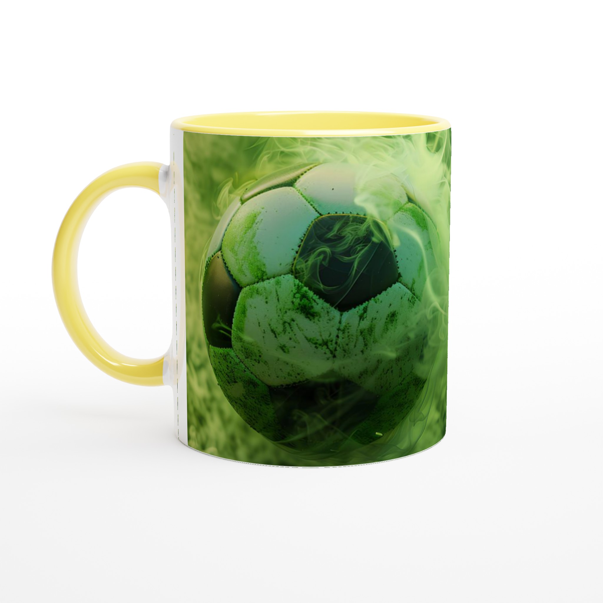 Grön Eld Fotboll 11oz Keramisk Mugg – Intensiv Design för Sportfantasten i Valfri Färg 3 2b707f14-fad5-4f6d-a114-c3f2e6f1b60a