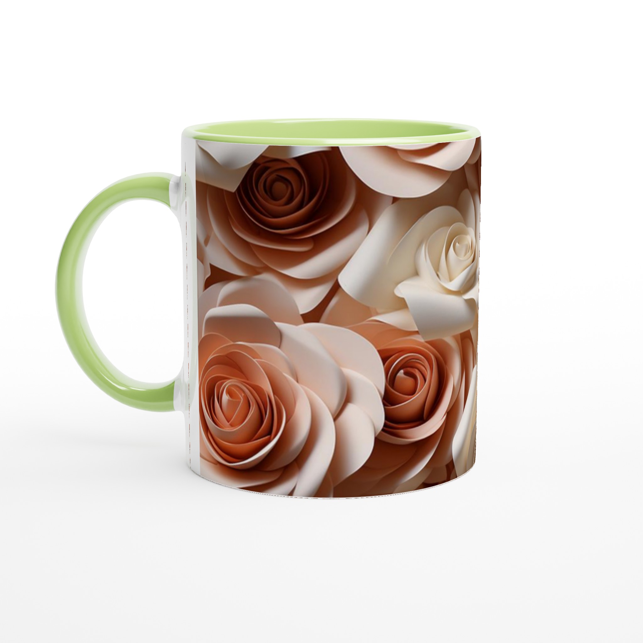 Elegant Vit 11oz Keramisk Mugg med Valfri Färg – Perfekt för Ditt Favoritmotiv 7 2b9b0e3c-6052-4c6d-8ccb-ab4650aed0f5