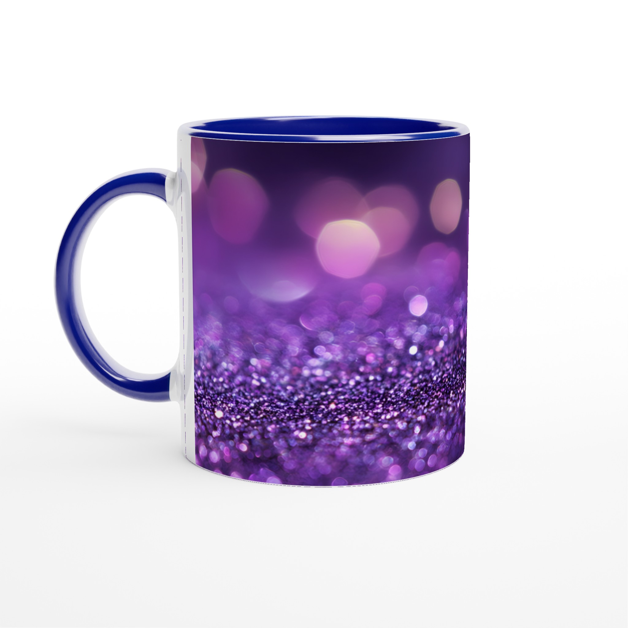 Glittrande Lila Keramikmugg – 11 oz Vit Mugg för En Förtrollande Dryckesupplevelse 2 2b9d6e43-aa49-4a8f-91c1-bede0c75ec98