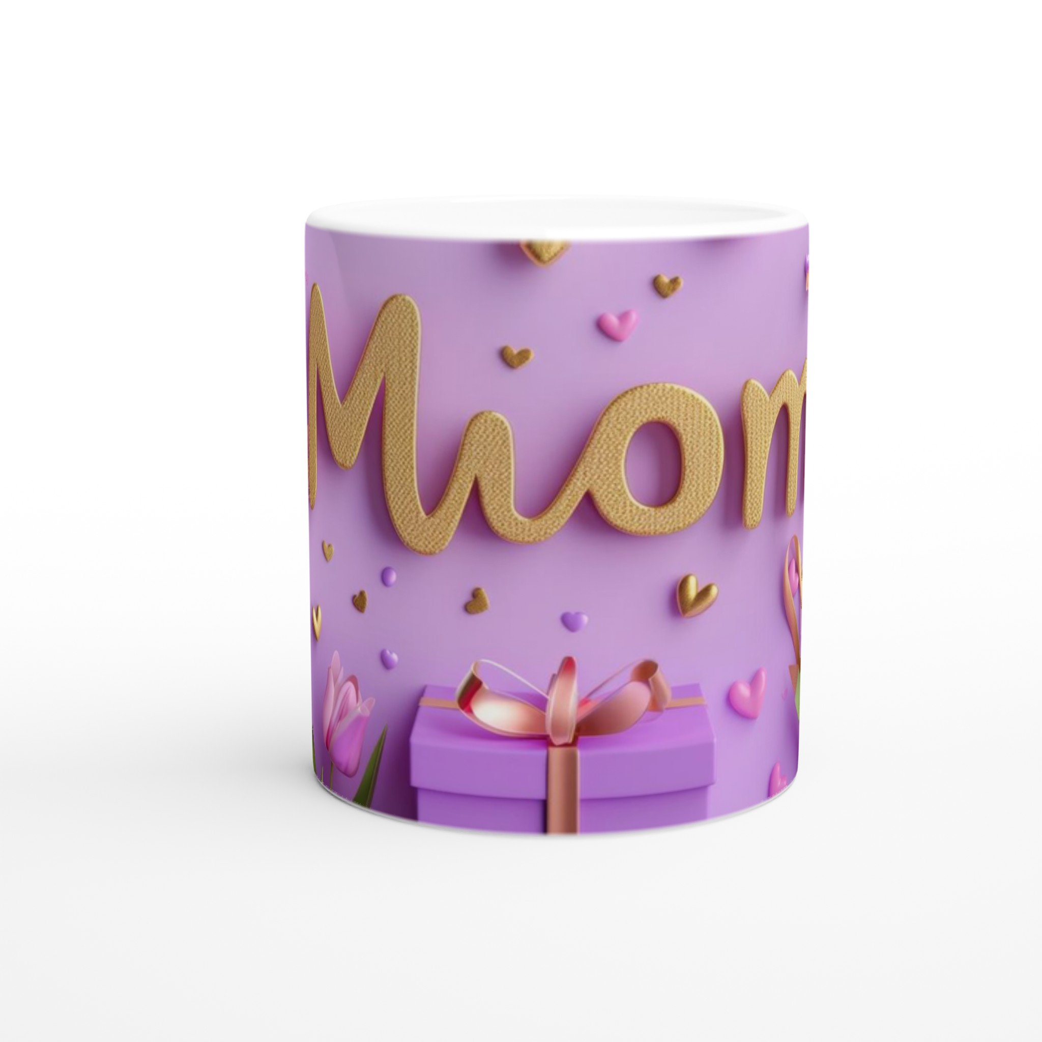 Elegant Vit 11oz Keramisk Mugg – Perfekt Present för Mamma i Sju Färgstarka Toner 8 2bf01c86-80cc-4967-a148-92d949e96fb6