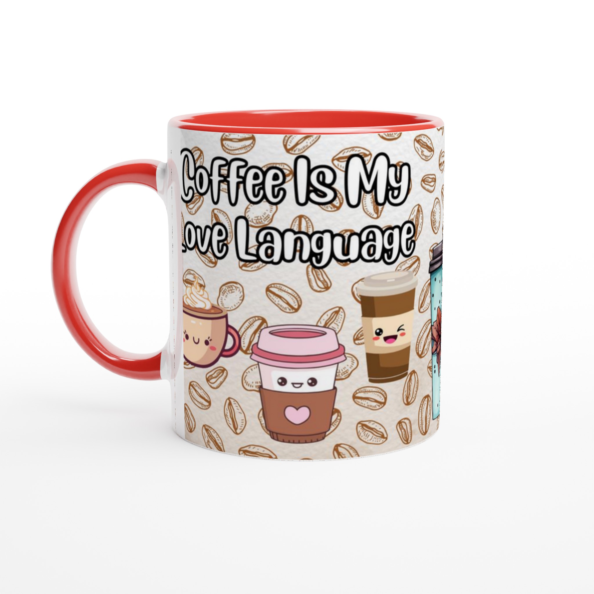 Vit 11oz Keramisk Mugg – Kaffeälskarens Charmiga Favorit i Flera Färger 5 2c271463-02a1-4798-9214-12c9a93e2c53