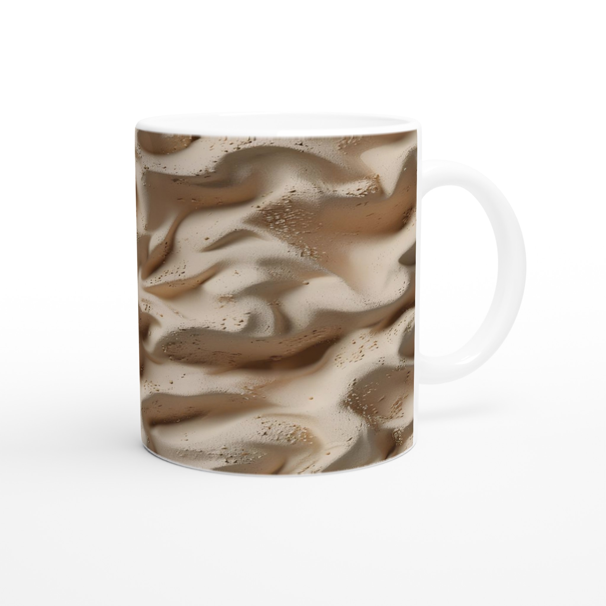 Abstrakt Sand Textur Mugg – 11oz Keramisk Kaffemugg i 7 Färger, Perfekt för Design som Sticker Ut 9 2c4f0057-e0ce-4630-b080-95a011da1dbe