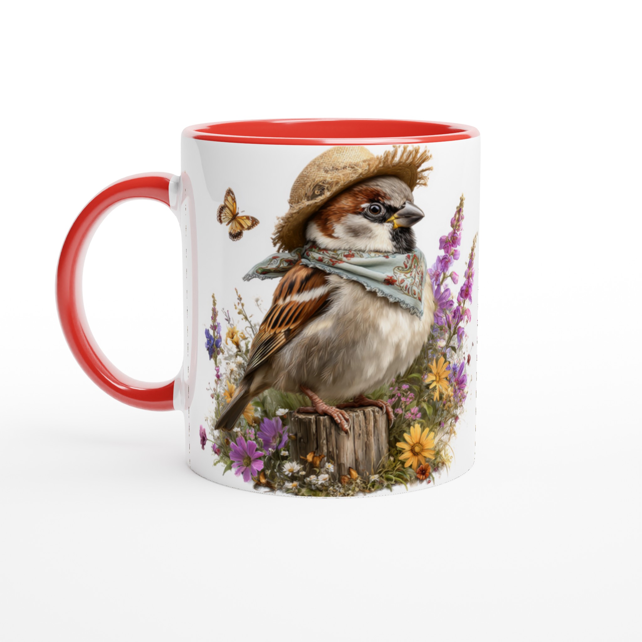 Charming Sparrow Ceramic Mug 11oz – Choose Your Color for a Delightful Daily Sip 5 2c5d4dbb-5dc8-484e-b1bb-5be4b5e44d50