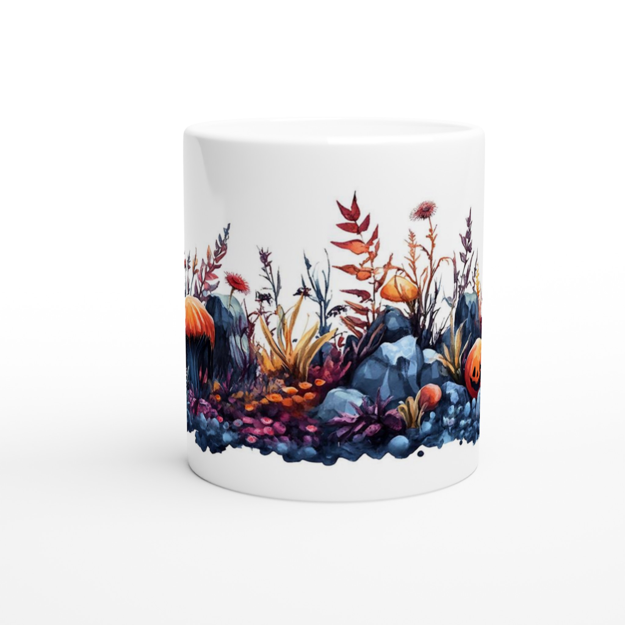 Mörk Fantasy Skog Keramikmugg - 11oz, Välj mellan 7 levande färger för din unika stil 8 2c741724-908f-4314-973e-f70356b6375a
