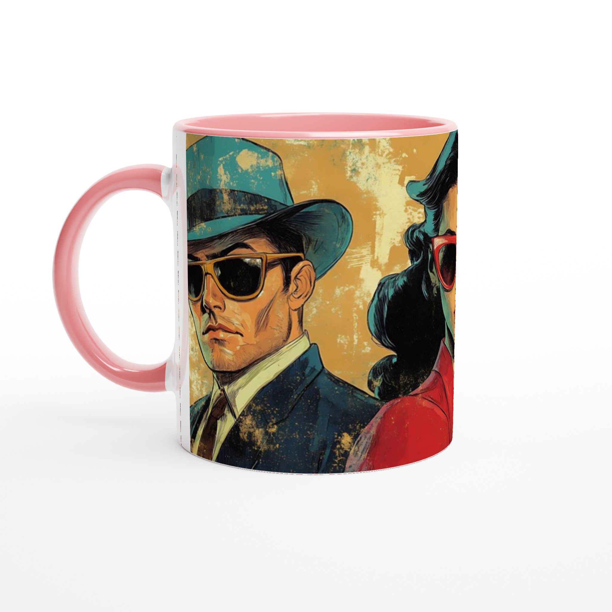 Retro Pulp Noir Keramisk Mugg - Välj din färg! 6 2c7d393e-852b-4a46-bd83-0af67fb12efb