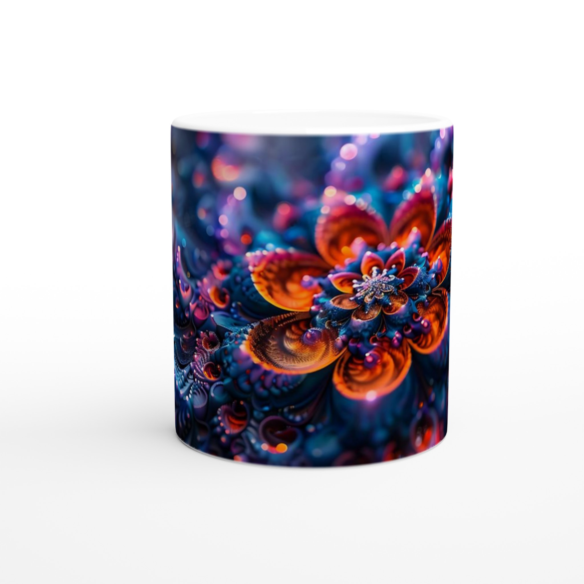 Kosmisk Blomster Keramikmugg - 11oz Magisk Design i Flera Färger 8 2c8b0976-6617-4070-ac92-7dd1ba60d9bc