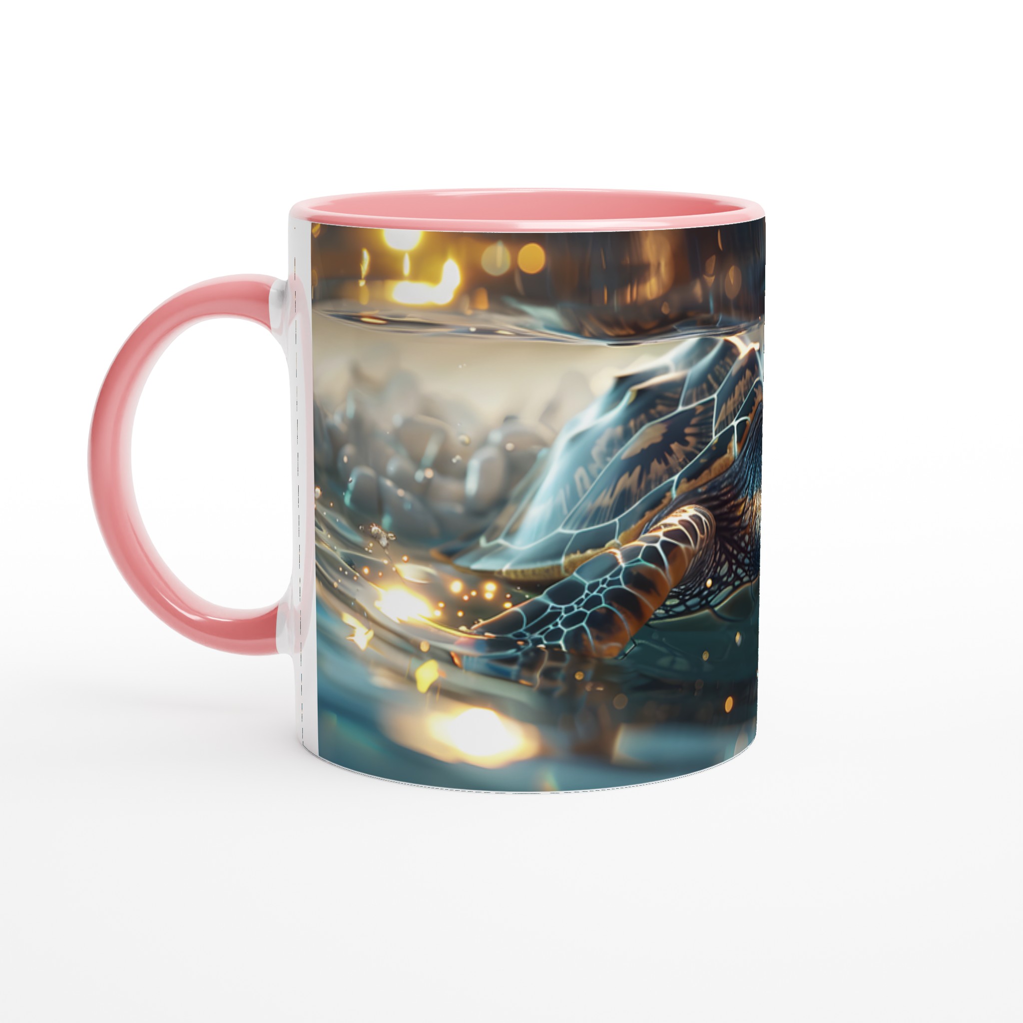 Majestätisk Havssköldpadda 11oz Keramisk Mugg – Dröm dig bort till havets djup med livfulla färger 6 2cac6193-20de-4f2f-a76b-249c424d42b6