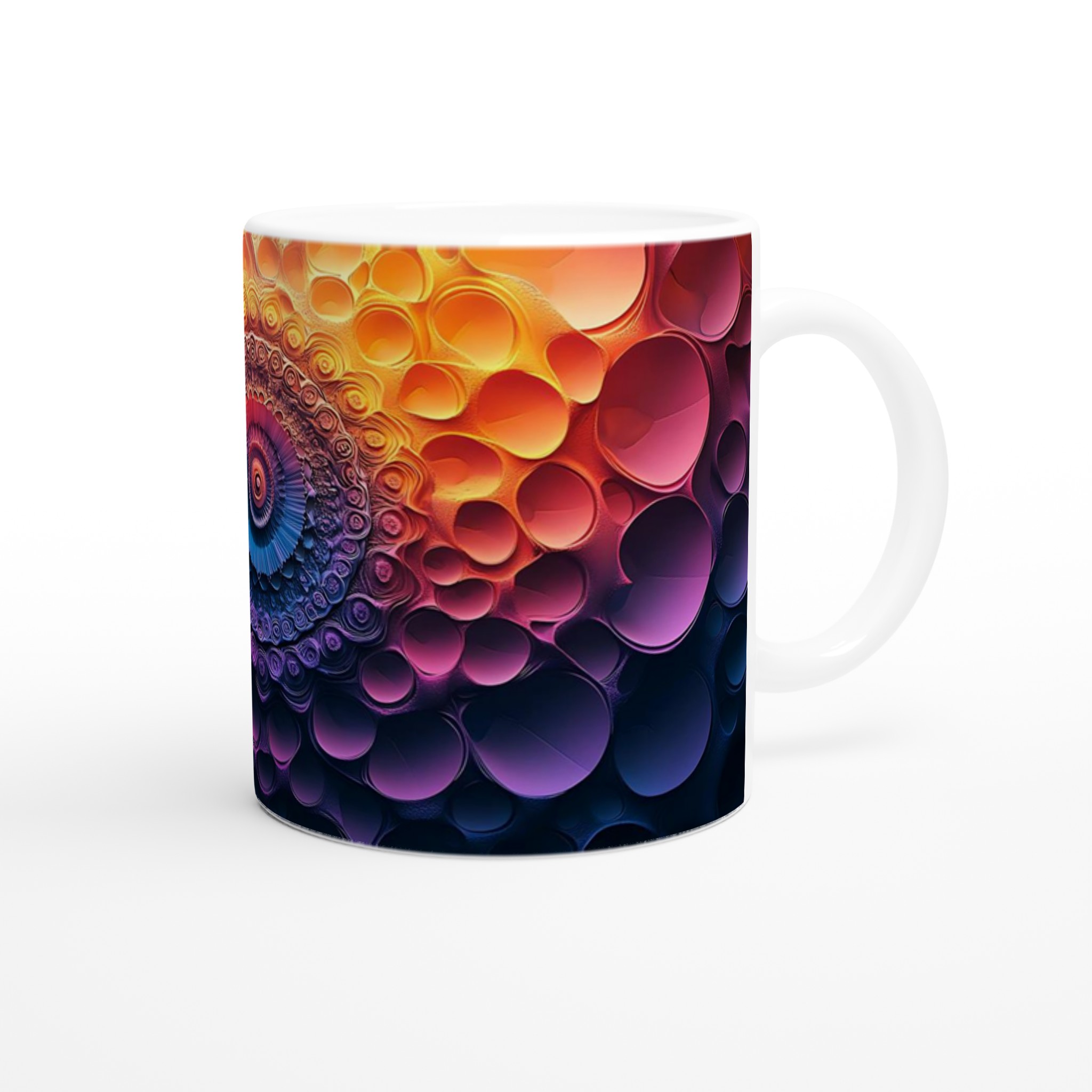 Abstrakt Spiral Keramikmugg - Livfull Gradient Konst för Kaffeälskaren i Ditt Liv 9 2cc81c80-3558-4a7c-932f-551e9b86f156