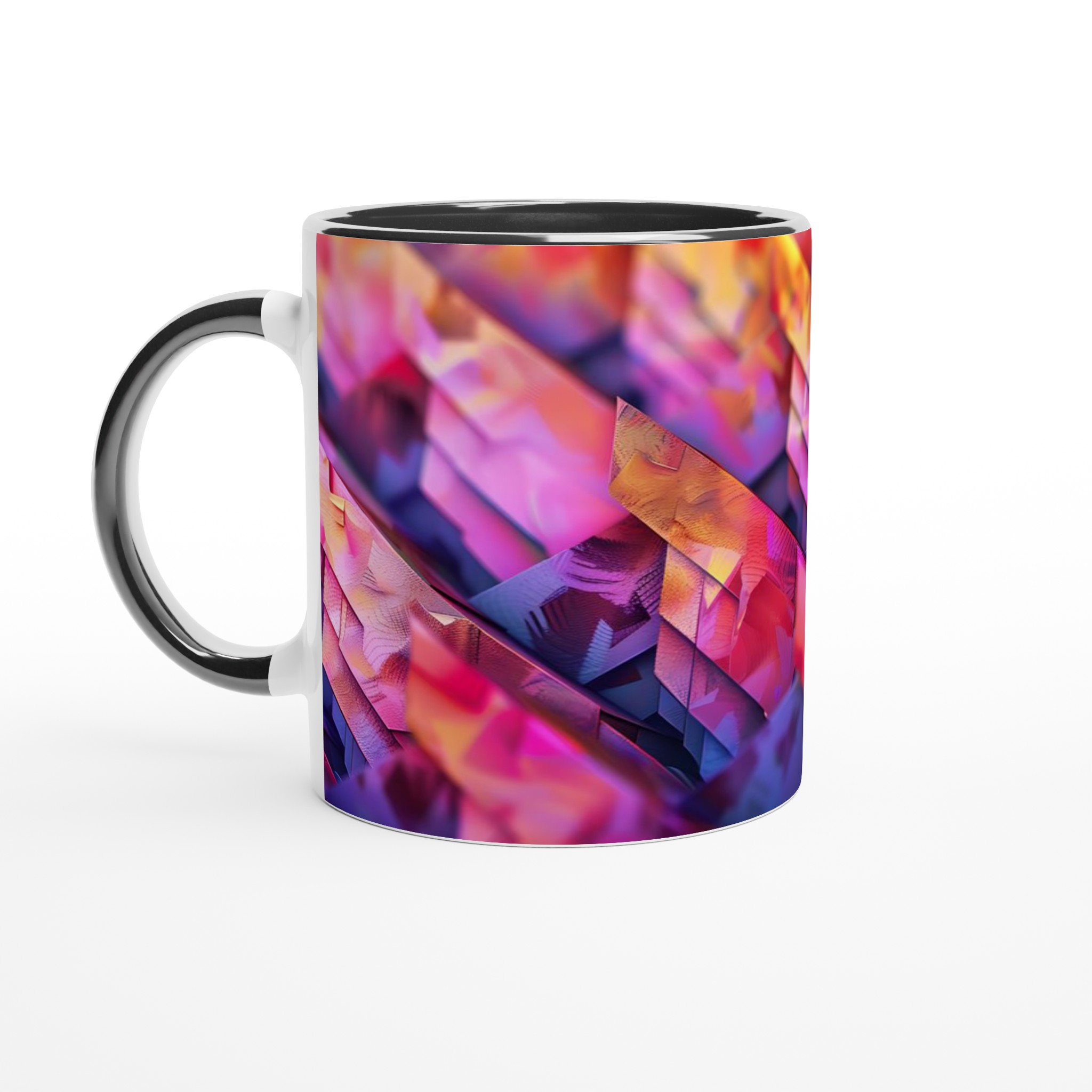 Abstrakt Mosaik Keramisk Mugg – Konstfull Design i Väljbara Färger, 11oz 4 2ce7fdd1-d2d6-4c14-bcca-bfbb6e38e12b