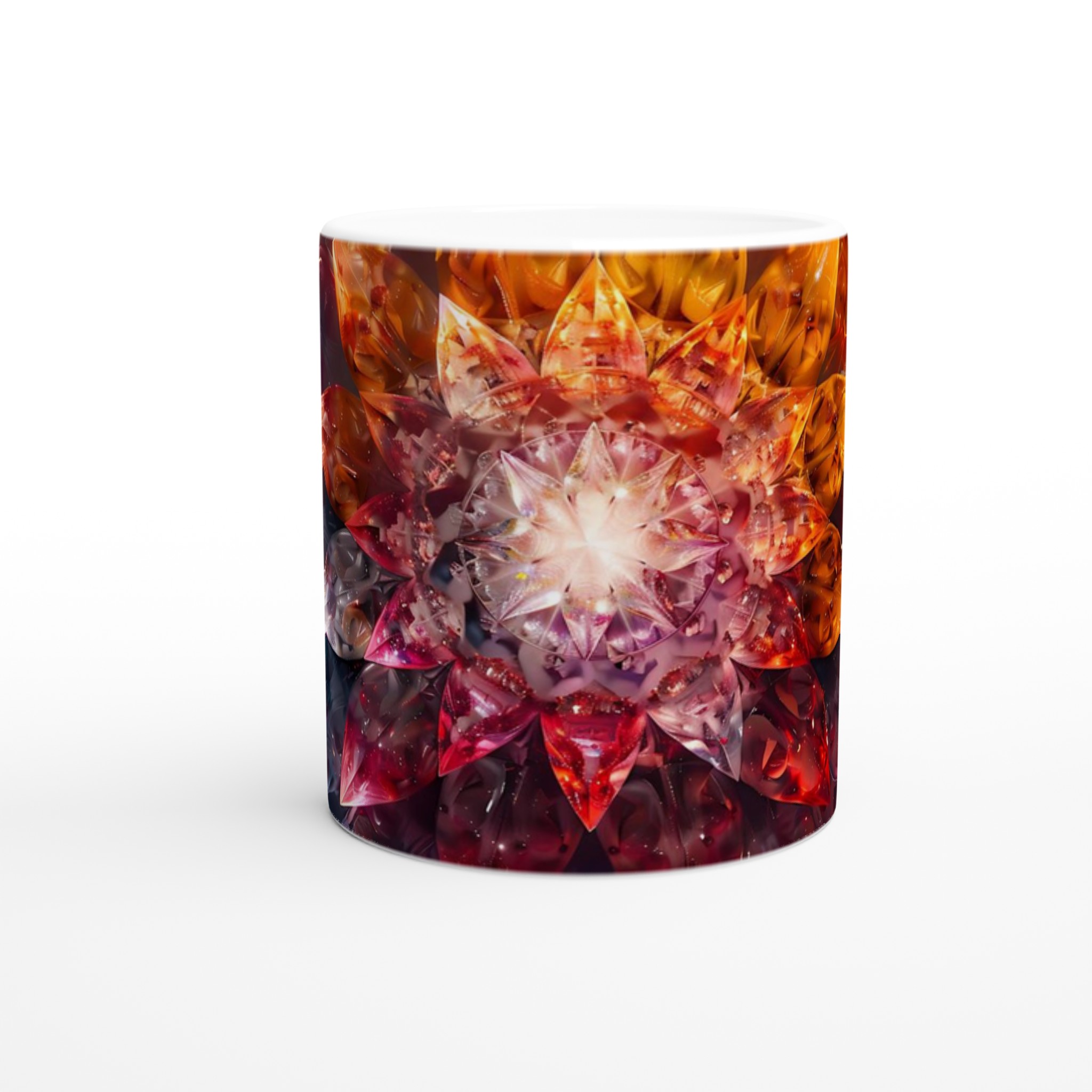 Abstrakt Kristallblomma 11oz Keramisk Mugg – Konstnärligt Tryck för Färgstarka Morgnar 8 2cfcae84-0336-434a-b196-b7f95cfb4ff7