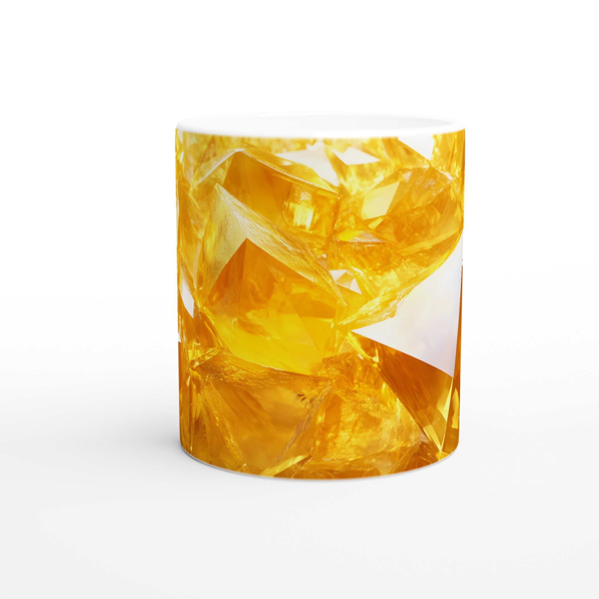 Gyllene Kristallinspirerad 11oz Keramisk Mugg – Lys upp din dag med glittrande färgval 8 2d0fd3b3-e0ad-4aaa-a1ef-8311f11d0683