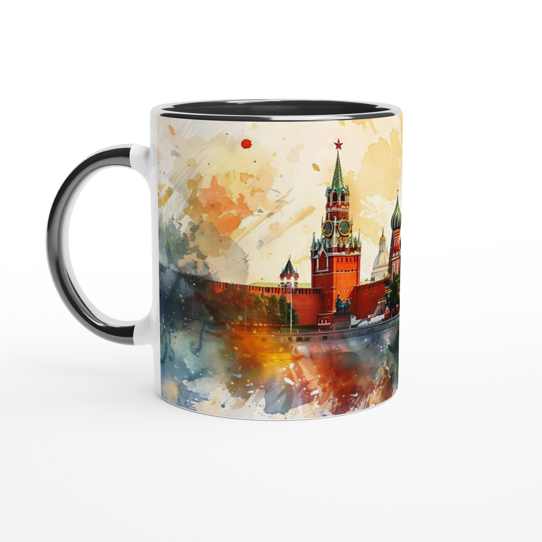 Konstnärlig St. Basil's Katedral Mugg - Akvarellprakt i din hand, 11 oz 4 2d91bd16-cd76-43e4-85b4-87d4847e701b