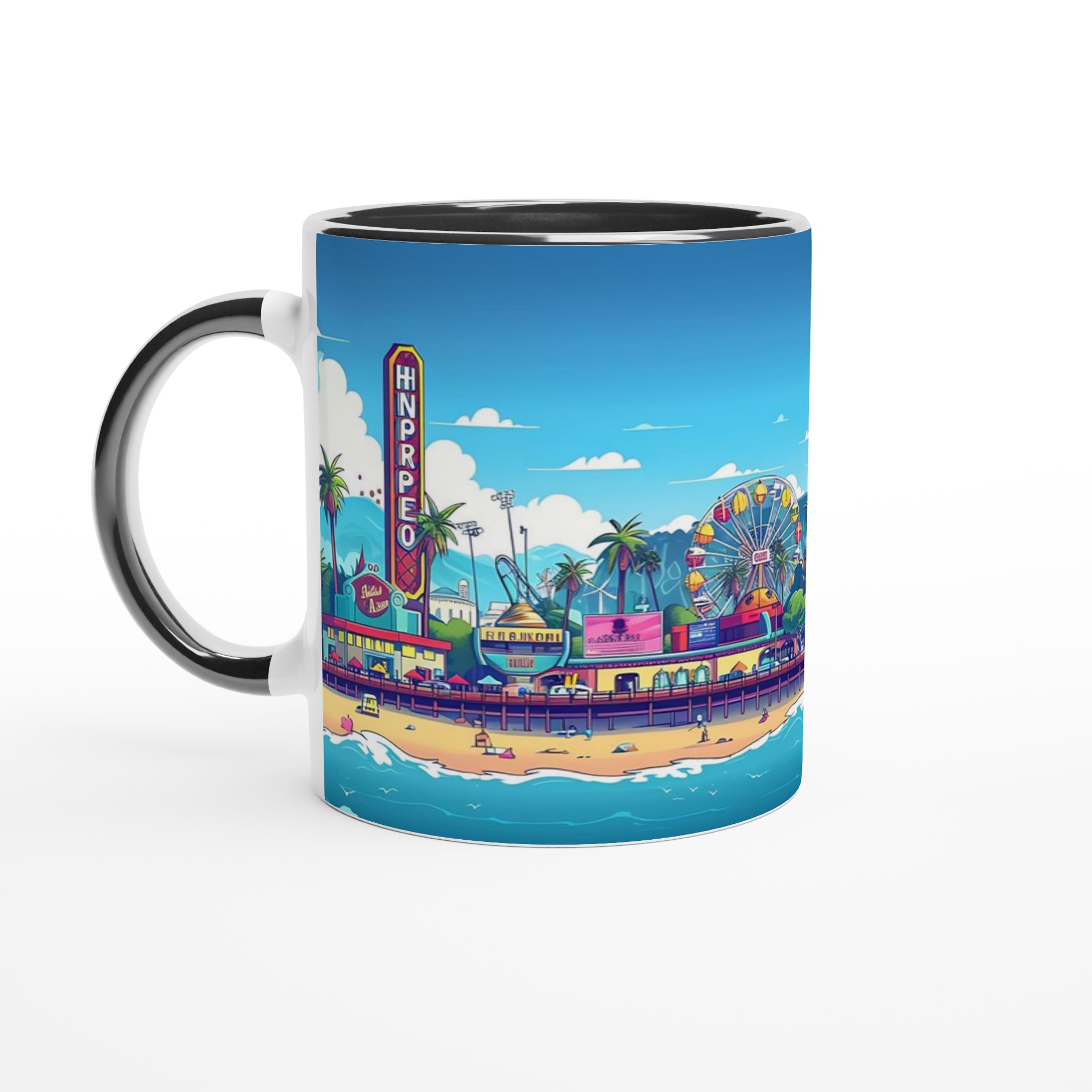 Kuststadens Charm – Färgstark Keramisk Mugg för Kaffe, Te och Soliga Drömmar, Välj din färg! 4 2de3acd9-e501-4ff3-bbe4-c3f8222cc3c5