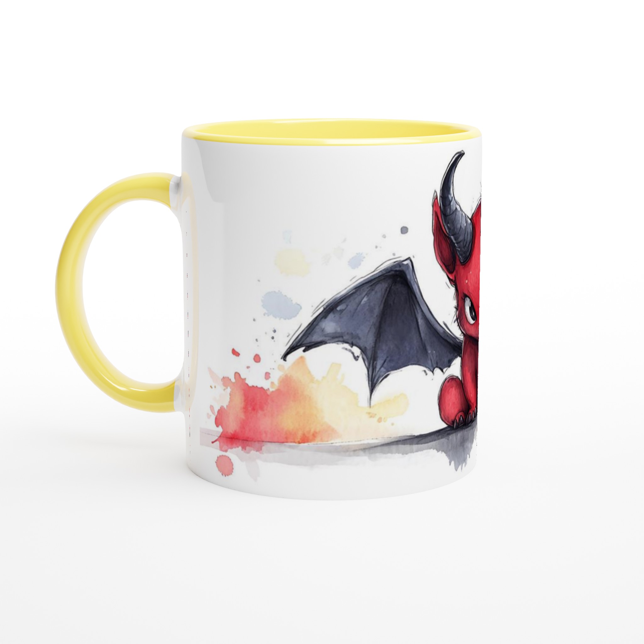 Chibi Djävul Keramikmugg - Söt & Rebellisk Kaffekopp i Valfri Färg, 11oz 3 2e8992f7-bd41-44ff-ac03-3cb154690e39