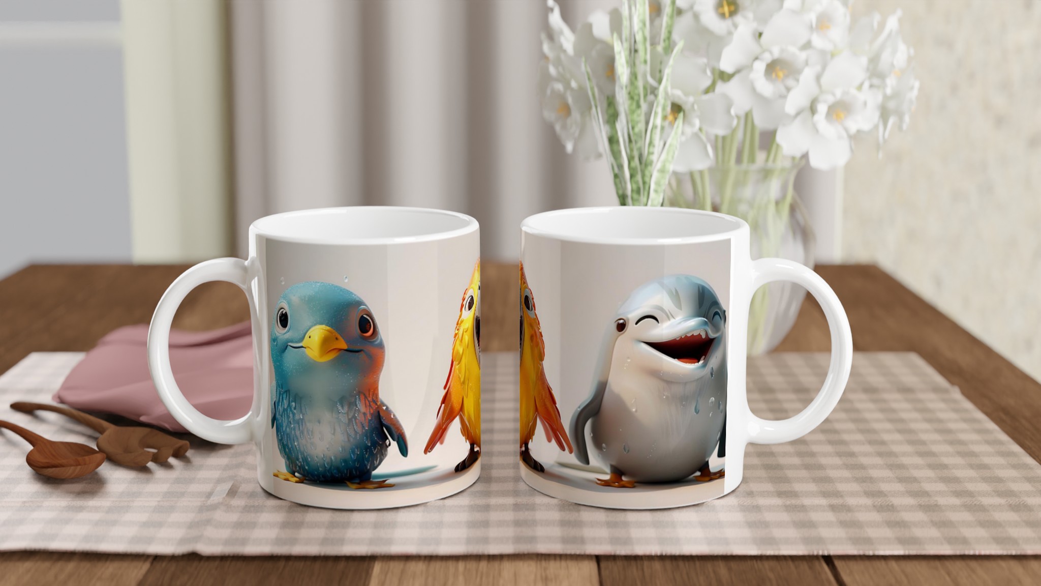 Glad Djurvän Keramisk Mugg - Välj bland 7 Lekfulla Färger för din Kaffestund! 10 2e9268a6-e1b0-46f1-8aa2-c9c3fdf0e543