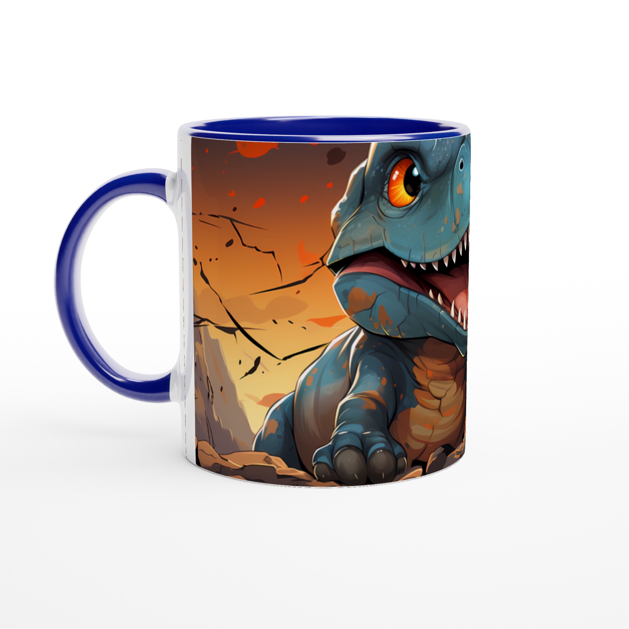 Vrålcool Dinosaurie Mugg – 11oz Keramisk Kaffekopp för Episka Dagar, Välj bland 7 Färger! 2 2eb88884-230d-4575-be85-2197bb3917bb