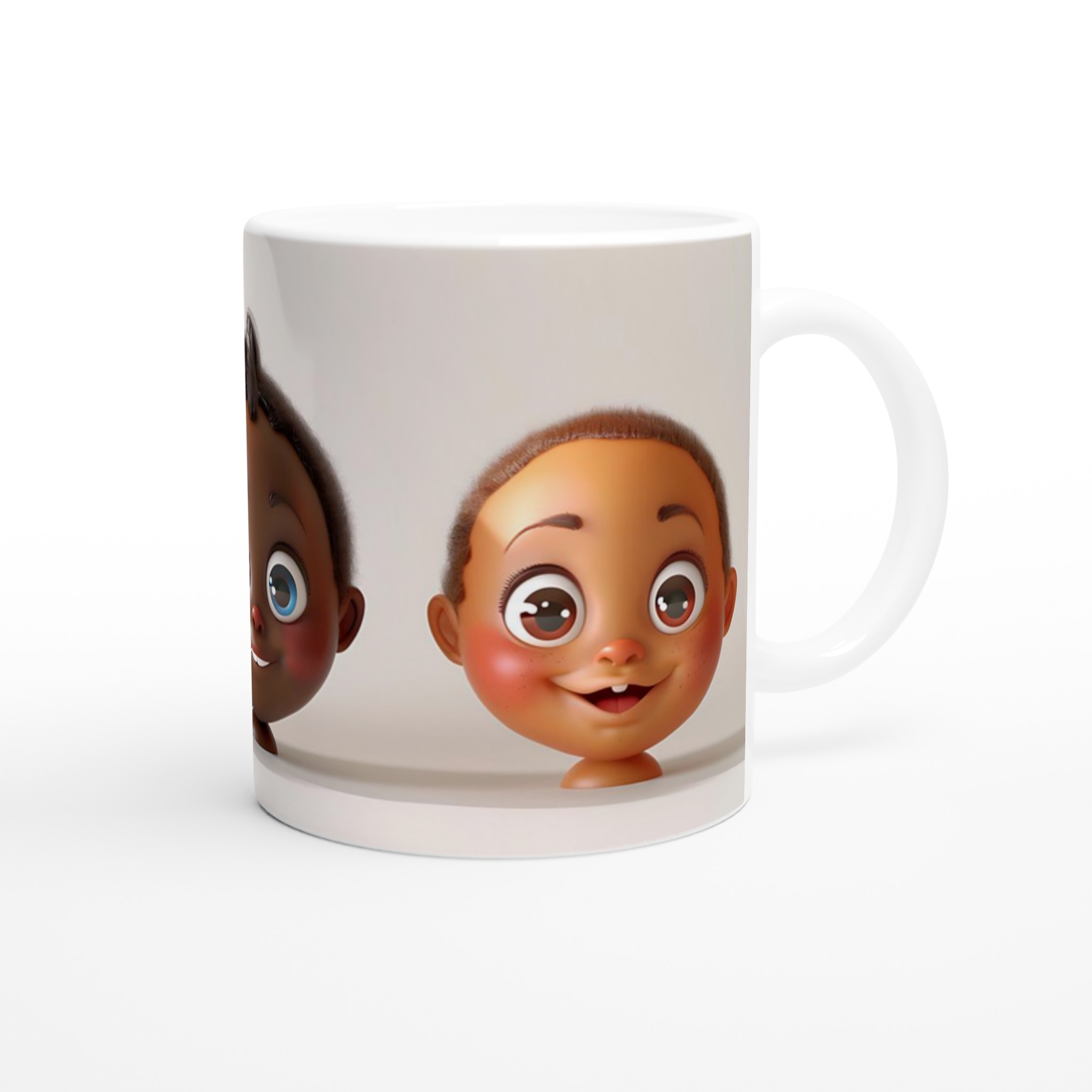 Charmiga Barndesign Keramikmugg - En lekfull touch för din dryck, välj din favoritfärg! 9 2ecf72d7-cadb-46c0-b16d-0e83376866c9