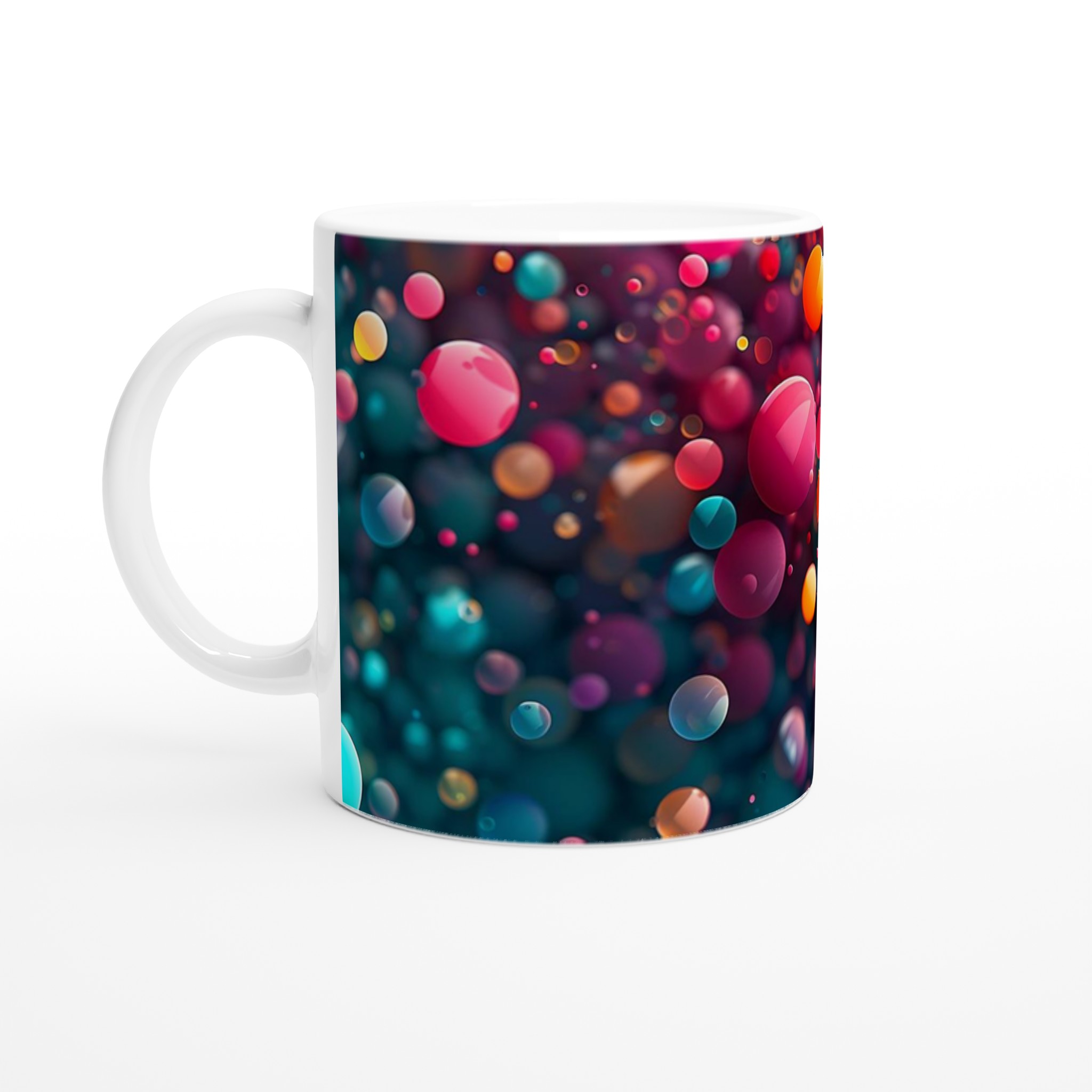 Bubblig Mugg med Klara Färger – 11oz Keramisk Kaffemugg i 7 Livfulla Nyanser 1 2ed70e23-bad0-4b06-bf79-9a5569504e71