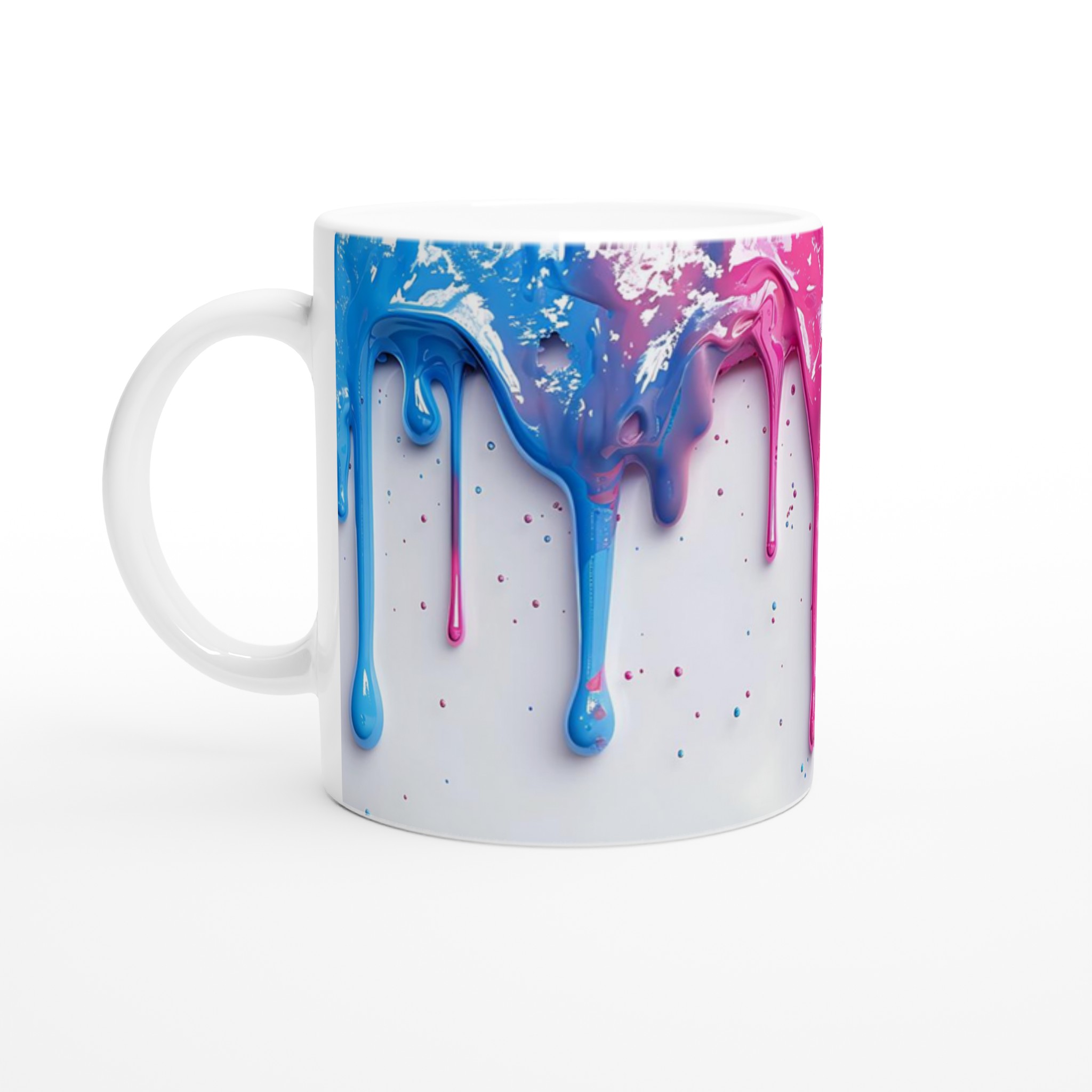 Färgsprakande 11oz Keramisk Mugg – Uttryck Dig med Drip-Art i Din Favoritfärg! 1 2efced5a-0965-4e08-9c7b-4aa99c9aa4d8
