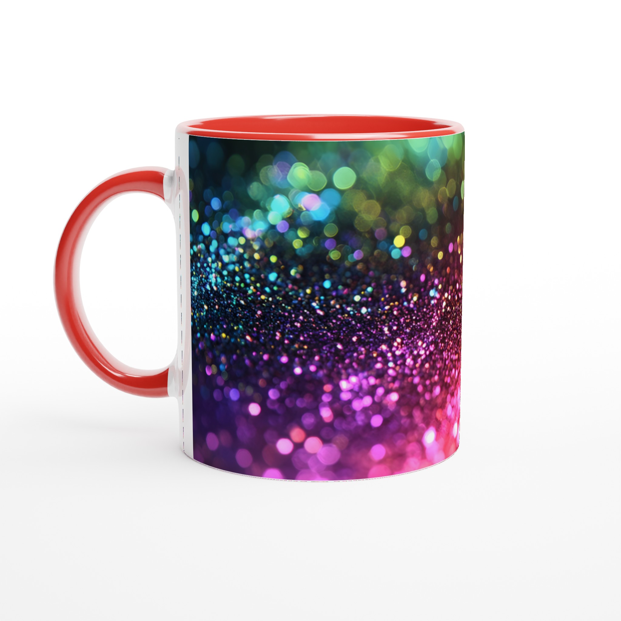 Glittrande Regnbågs Keramikmugg - 11oz Favoritmugg i Valfri Färg! 5 2f136b41-499e-4b53-b734-dba0ca5994be