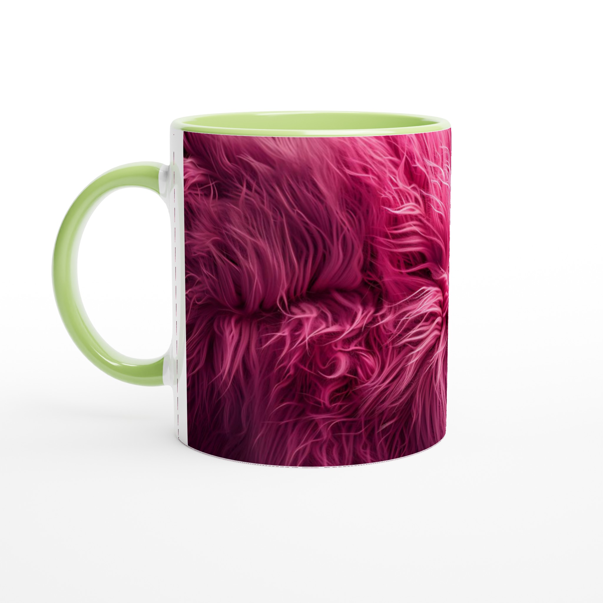 Vit 11oz keramisk mugg med levande tryck i din favoritfärg 7 2f6b40fd-6354-4643-a1eb-788667048737