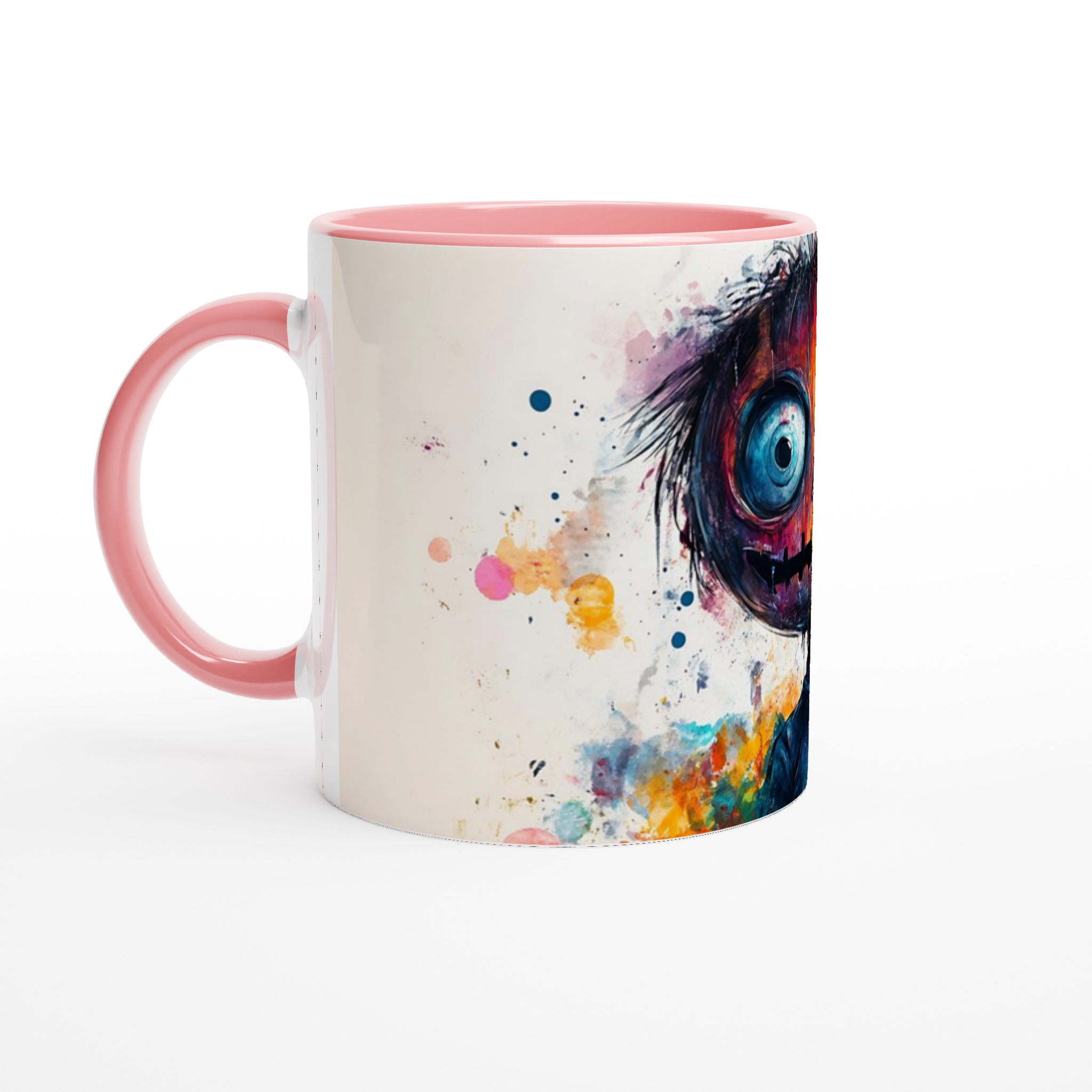 Färgsprakande Monster Keramikmugg - 11oz Kul Design i Flera Färger 6 2fae075a-be55-4a89-b7f4-542a713c873e