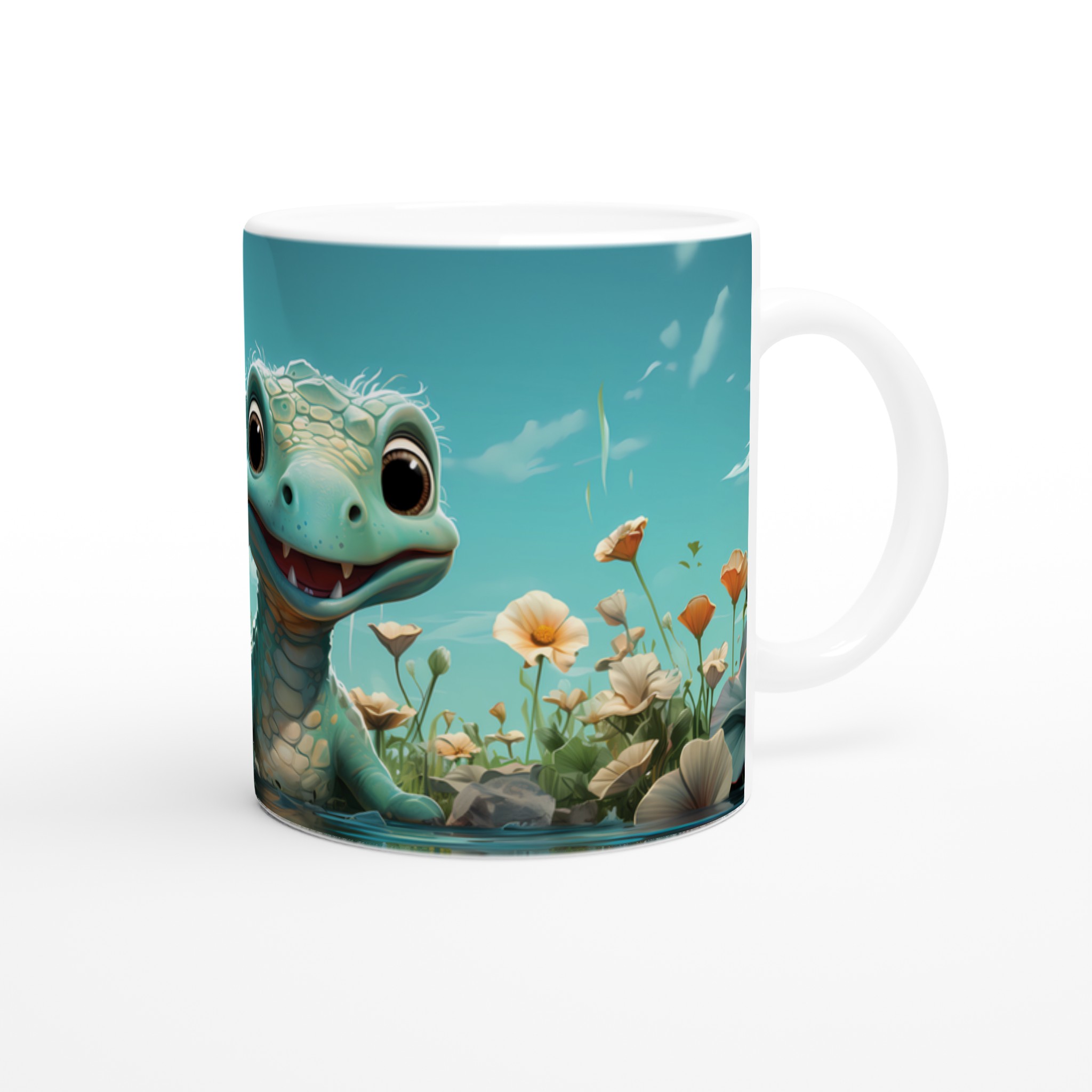 Söt Baby Dinosaurie Mugg – Livfullt Tryck, Personlig Charm i Valfri Färg! 9 2fb355cd-bbbe-4545-a619-a1cf14f8cbcf