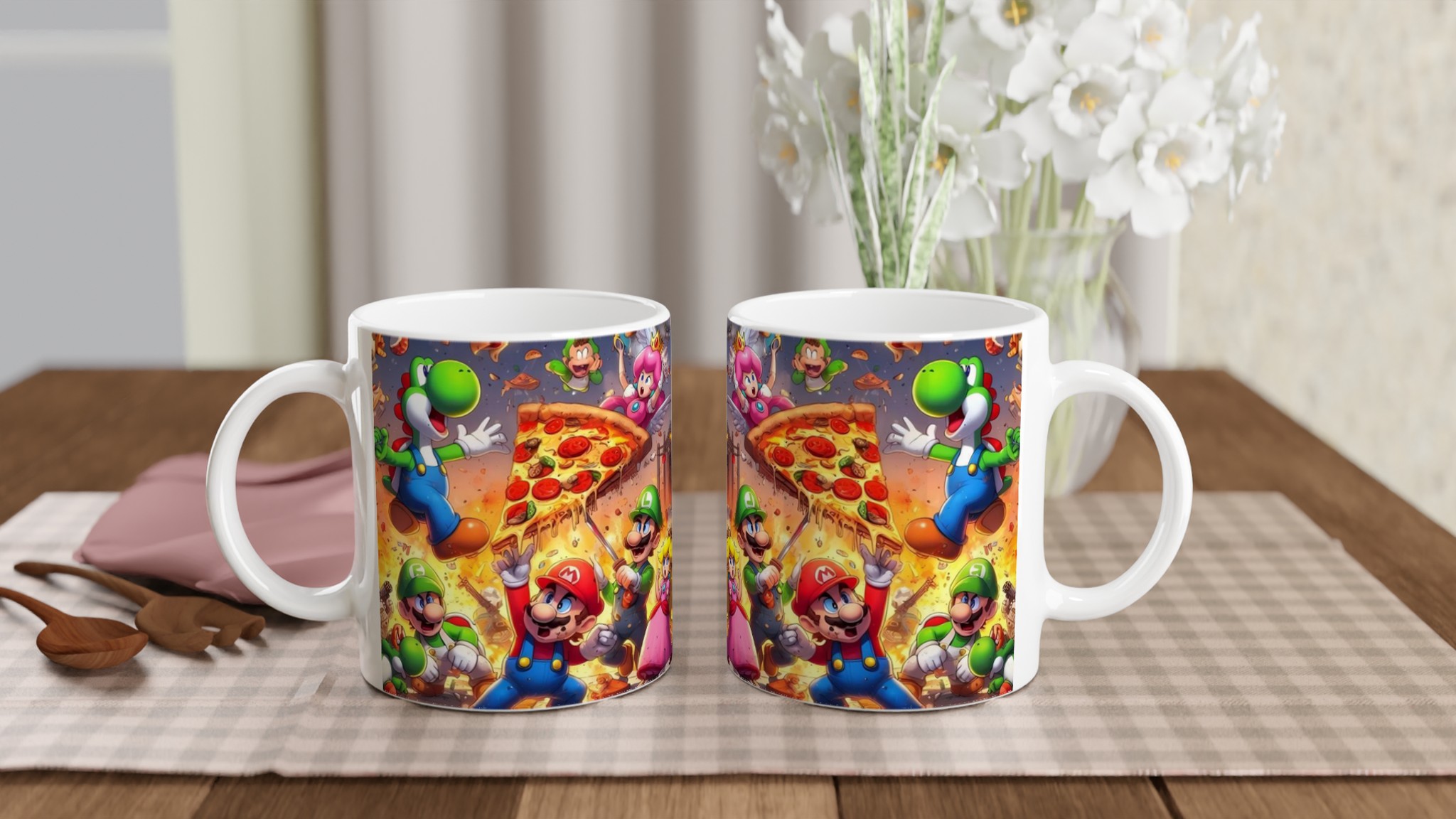 Livfull Vit 11oz Keramisk Mugg med Spännande Spelmotiv och Färgglada Valmöjligheter 10 2fd1a90b-3488-4ba7-9c81-b1e31fa7de28