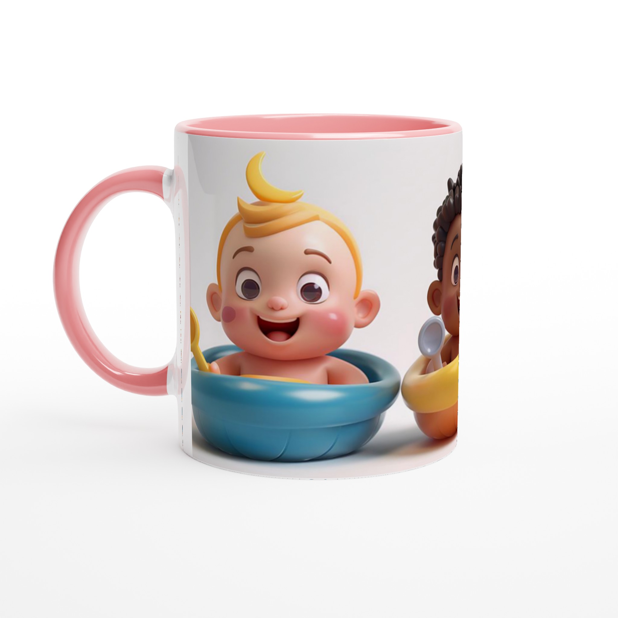 Charmiga Baby Vänner Mugg – Personlig 11oz Keramisk Mugg i Sju Lekfulla Färger 6 300de120-989e-4240-93b6-6ff3733edca5