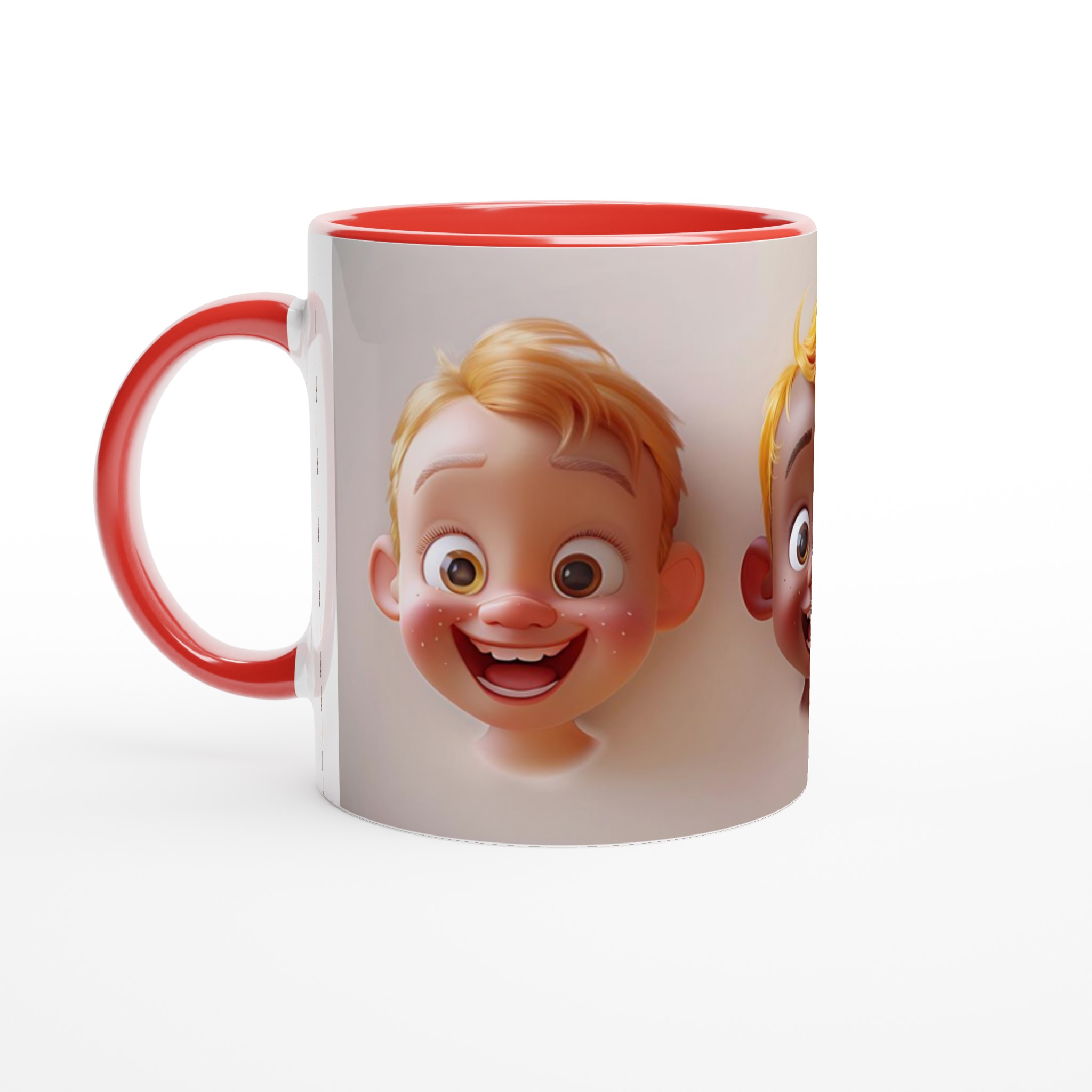 Lekfulla Barnansikten Keramisk Mugg - Din Favoritdryck i Glada Färger! 6 304097ad-7d01-48cd-bebe-dd8464dcfee7