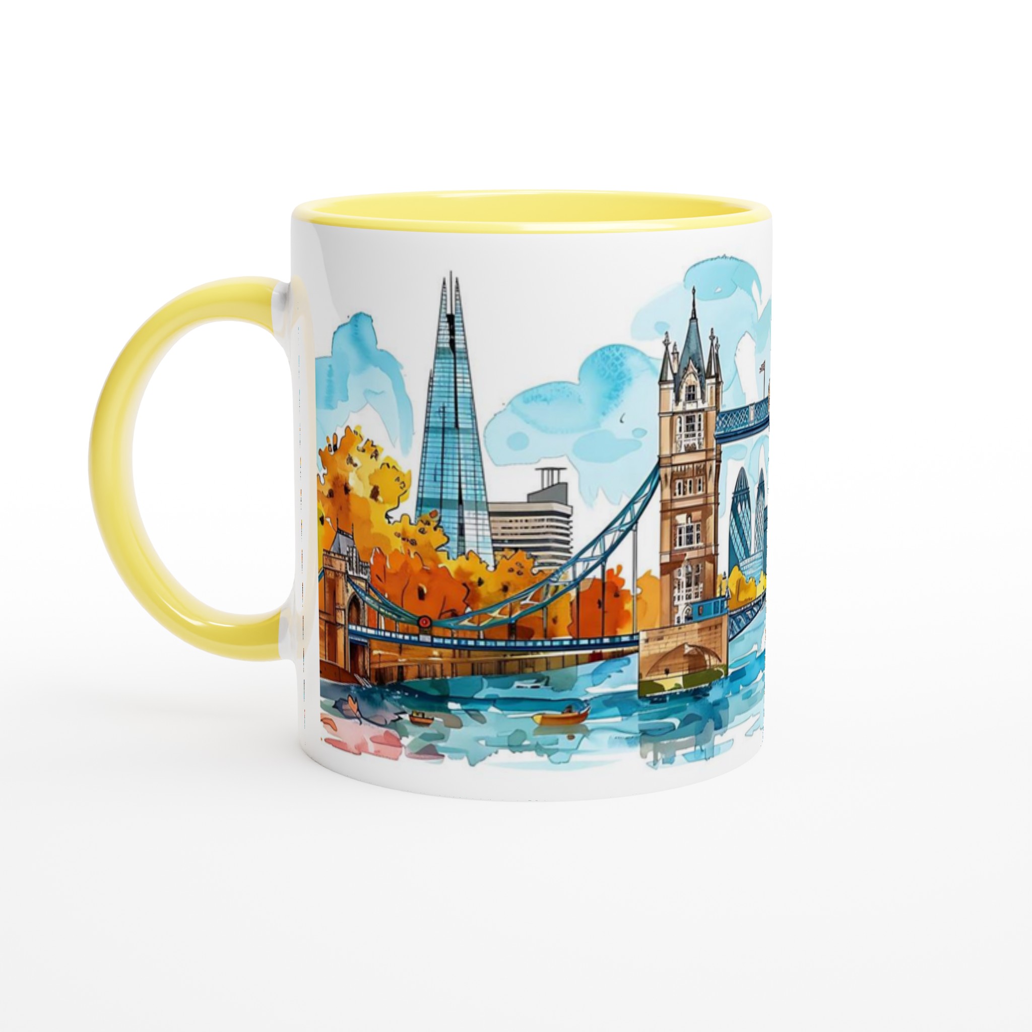 London Watercolor Skyline Mugg – Varm höstkänsla i din hand, välj din färg! 3 305c5be2-3bee-442b-9ff3-61c714dc29ae