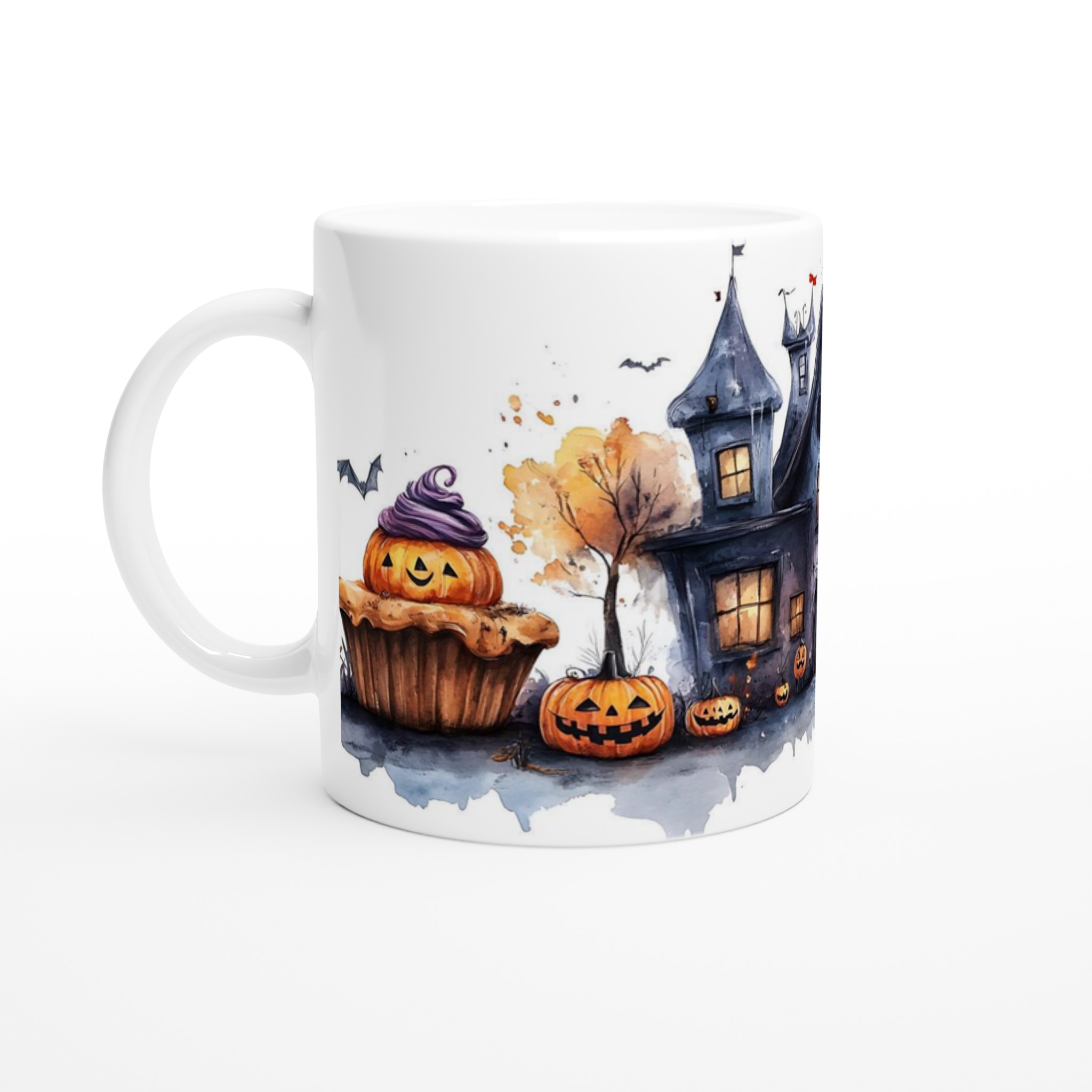 Spooky-Söt Halloween Hus Kaffemugg – Förtrollande Keramik för Höstens Fester, i flertalet färger 1 306ee029-8793-48df-ade0-9d62dd8558ee