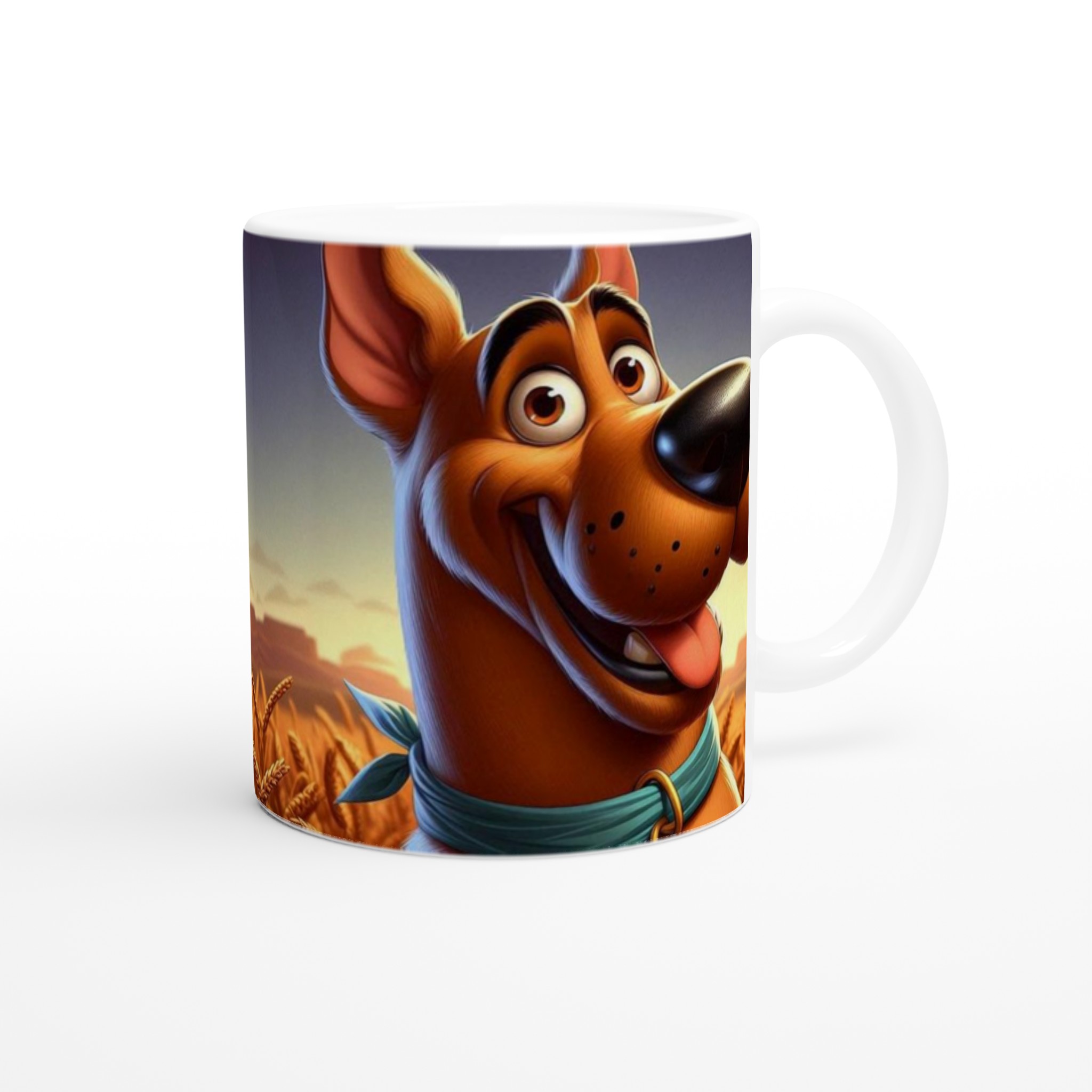 Ceramic Mug with Cheerful Cartoon Dog – Choose Your Favorite Color 9 31086918-0de7-42a2-83e3-434ee6ec2b31