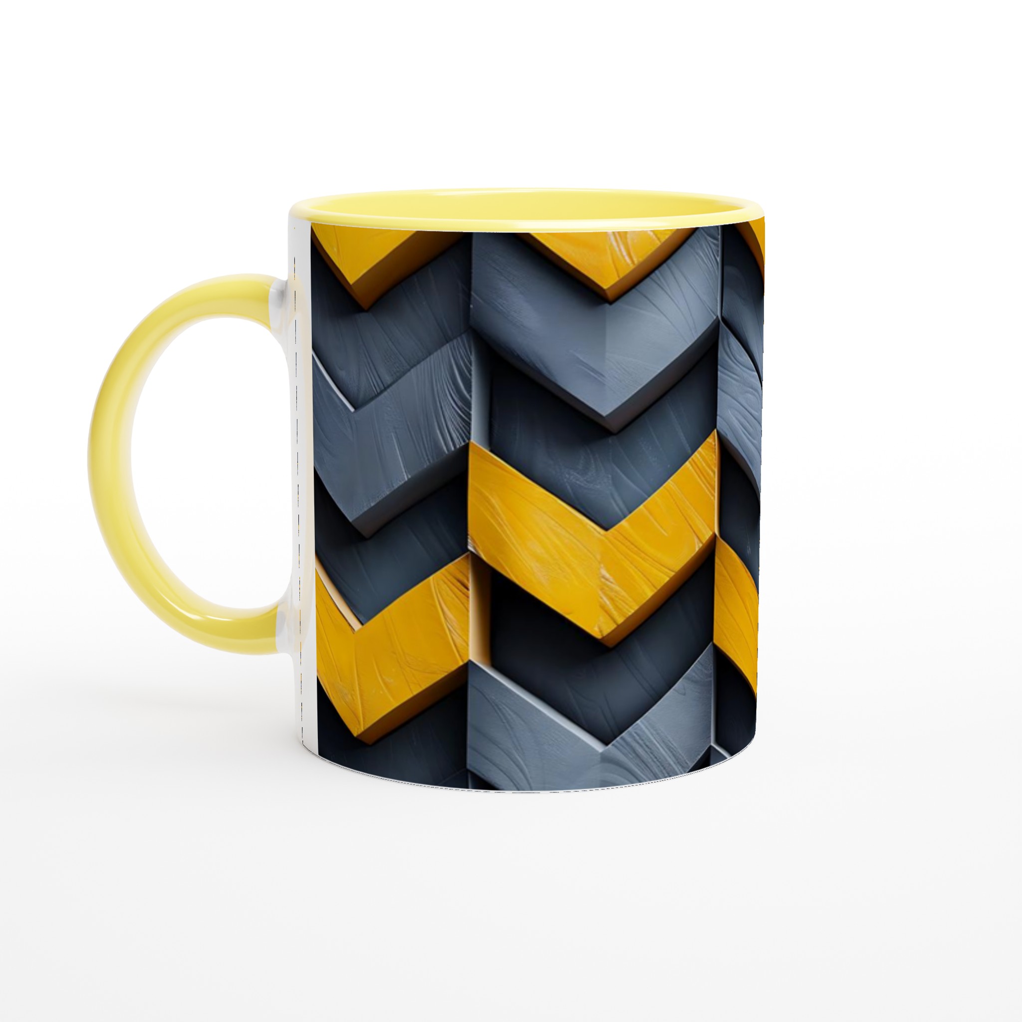 Abstrakt Chevron Mugg - Moderna Linjer och Levande Färgval 3 31249a98-a81e-44d3-8bf0-db4f28c170cf