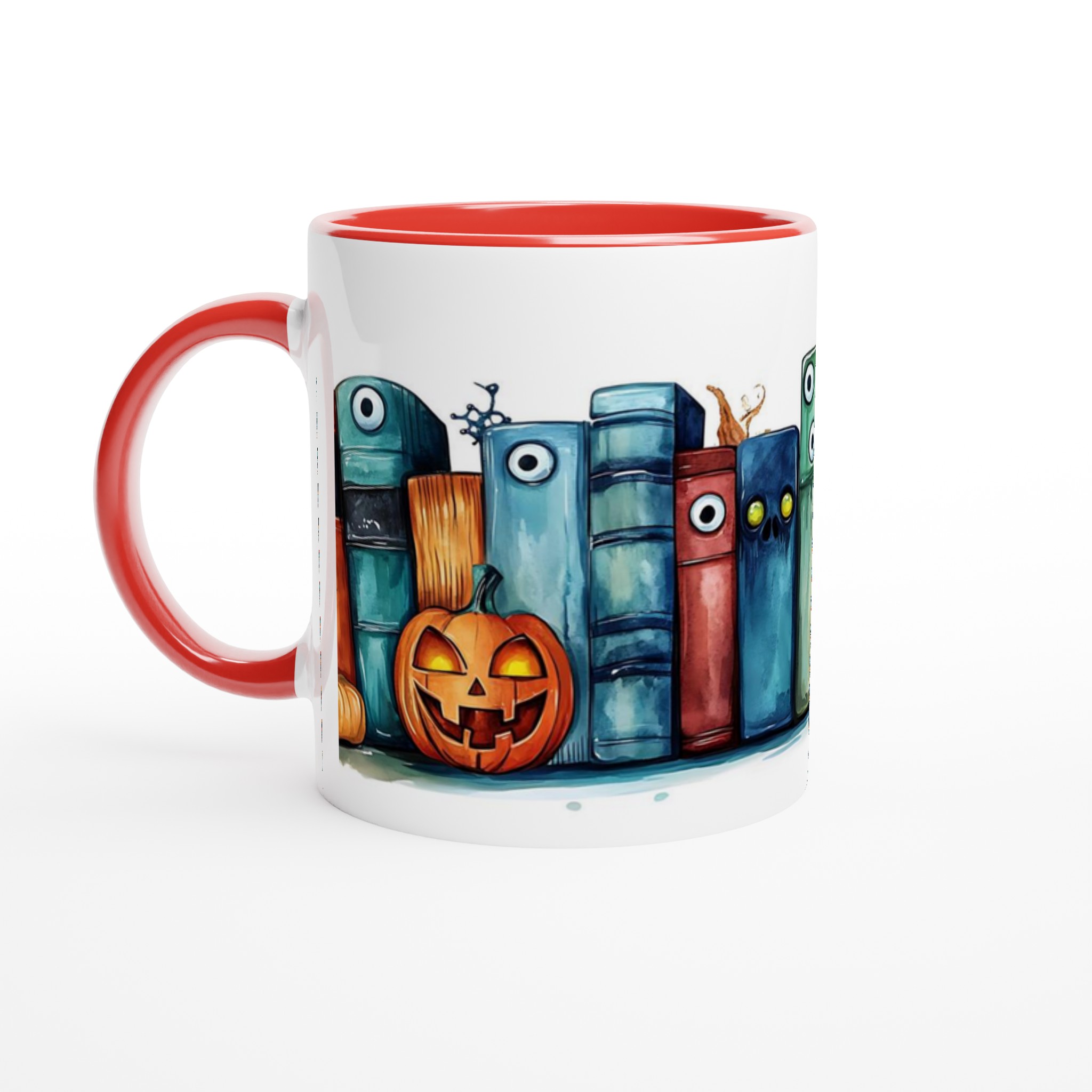 Mystisk Bibliotek Mugg – Keramisk 11oz Halloween & Bokälskare Kaffemugg i 7 Färger 5 3137f8d9-5c2b-424e-bc4a-5a470ace06fc