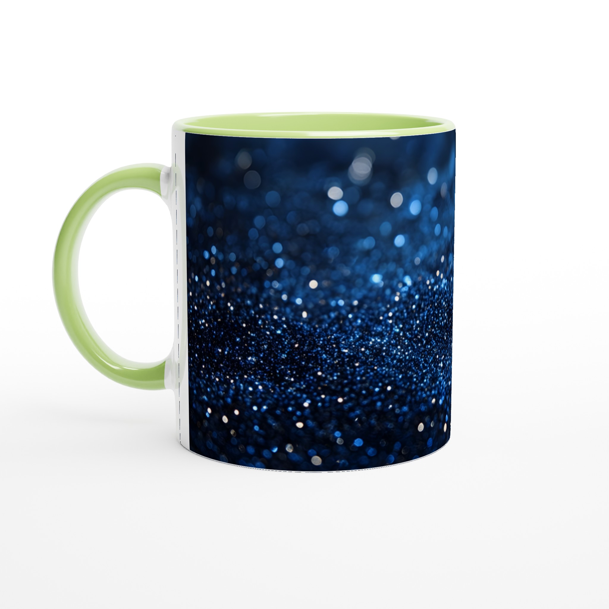 Glittrig midnattsblå keramisk mugg – 11 oz premiummugg i 7 livfulla färger 7 313e9994-2d11-42af-a9d1-f83409c4c115