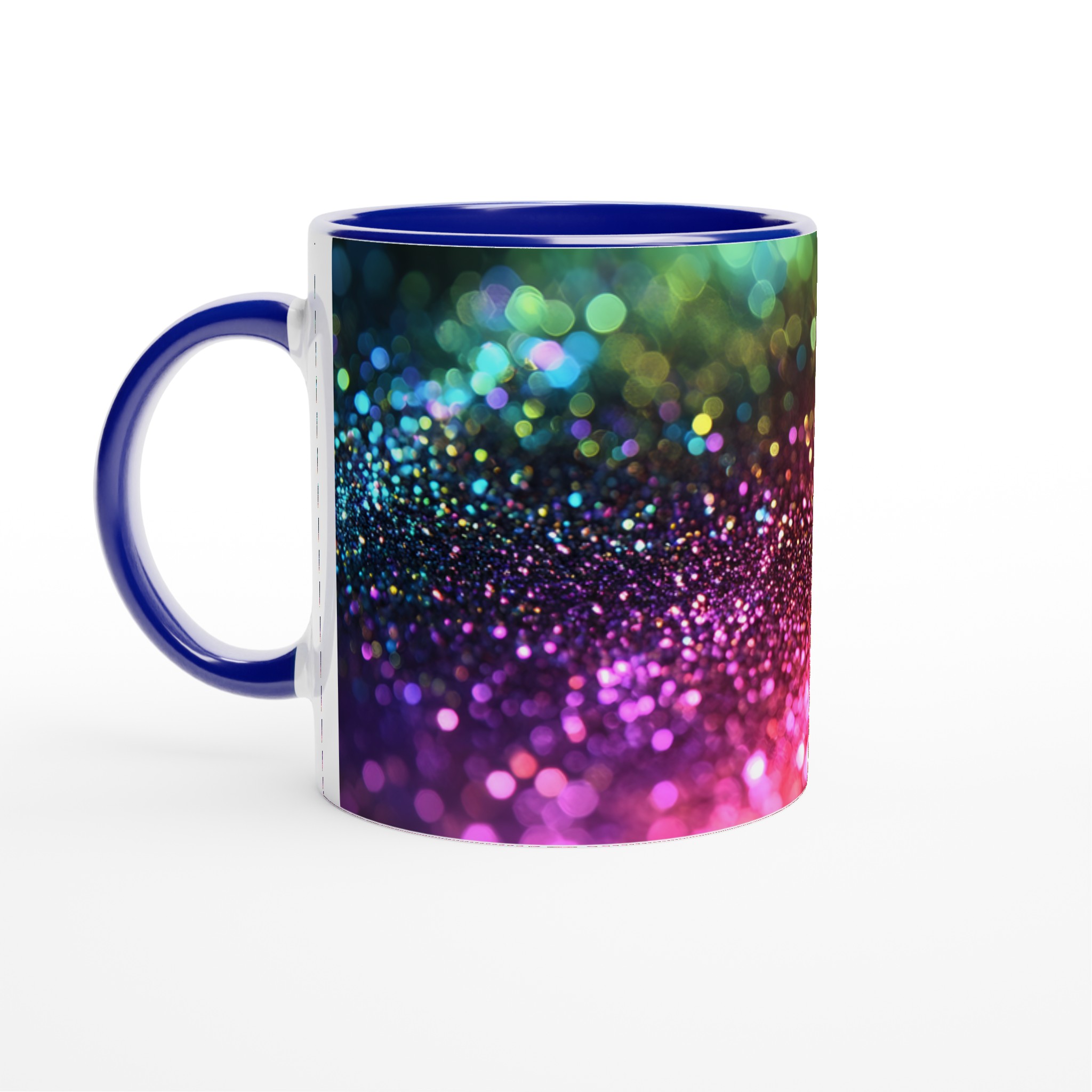 Glittrande Regnbågs Keramikmugg - 11oz Favoritmugg i Valfri Färg! 2 31627060-eae0-43eb-b026-67b6c860845b