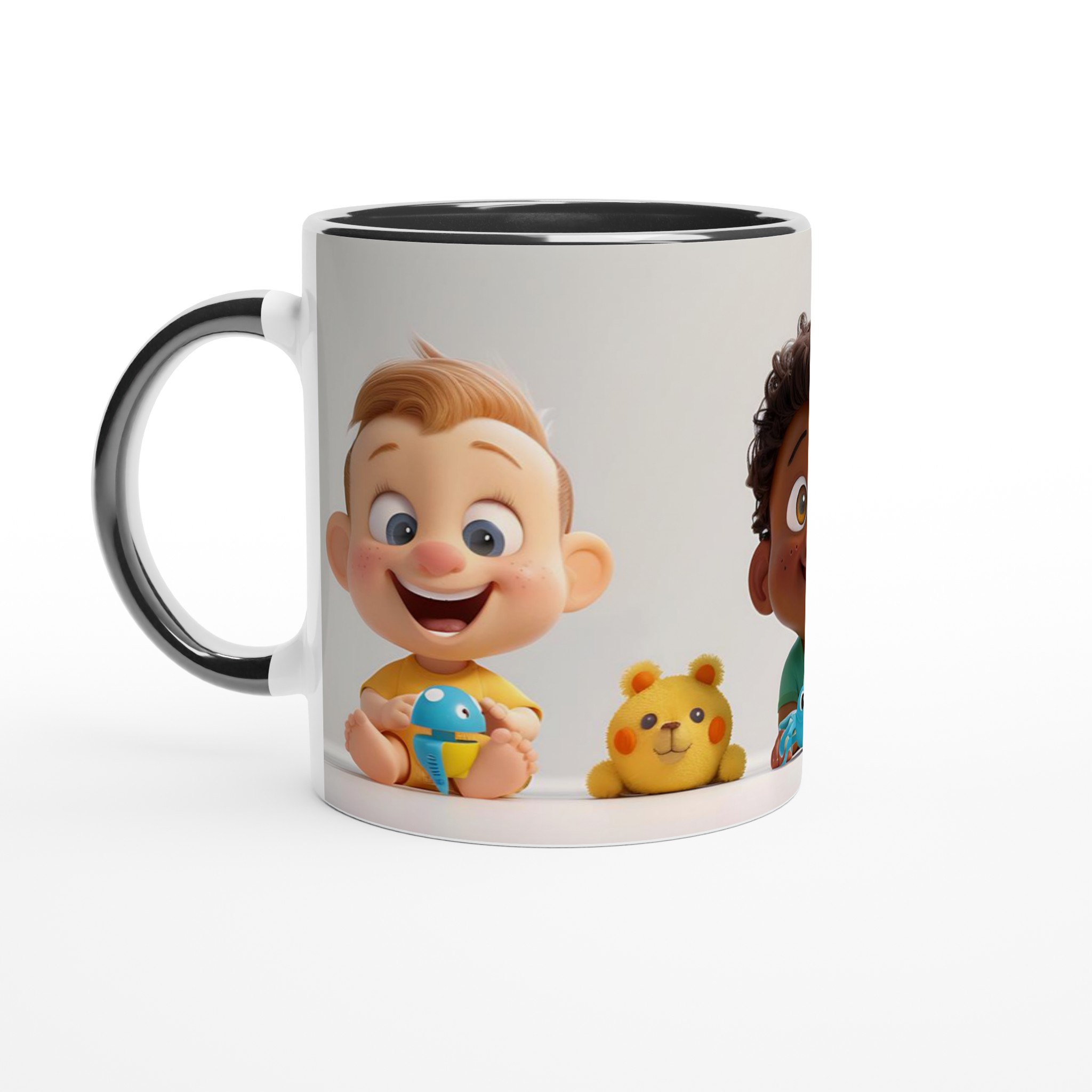 Söta Babyvänner 11oz Keramikmugg – En charmig design för din favoritdryck 4 316babbf-696e-4fcc-b8b3-ccc1ea083fd7