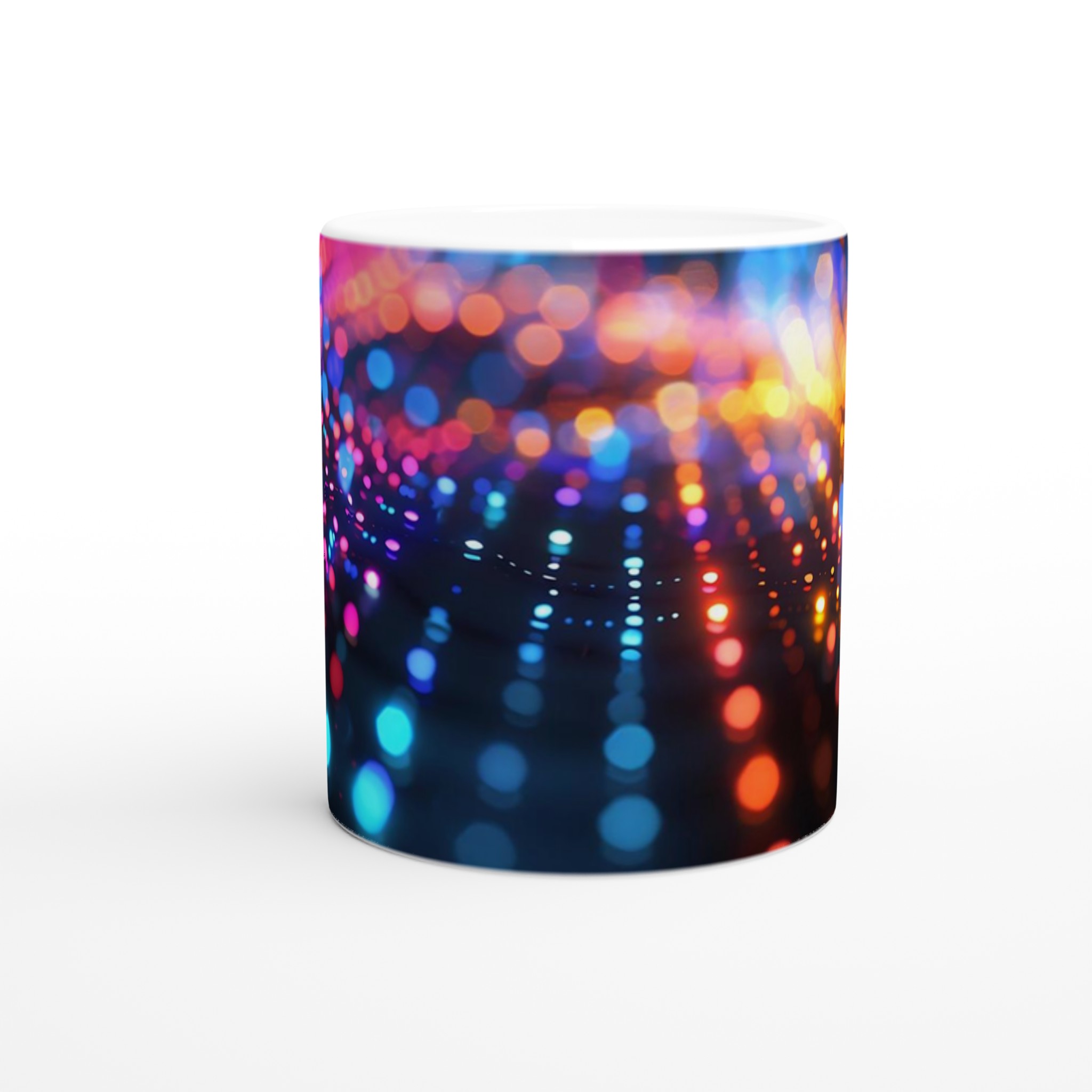 Neon Glow 11oz Keramisk Mugg – Färgglad Abstrakt Design i Din Valfria Färg 8 3175507b-0bb9-4df2-ba51-28f4892bb5fd