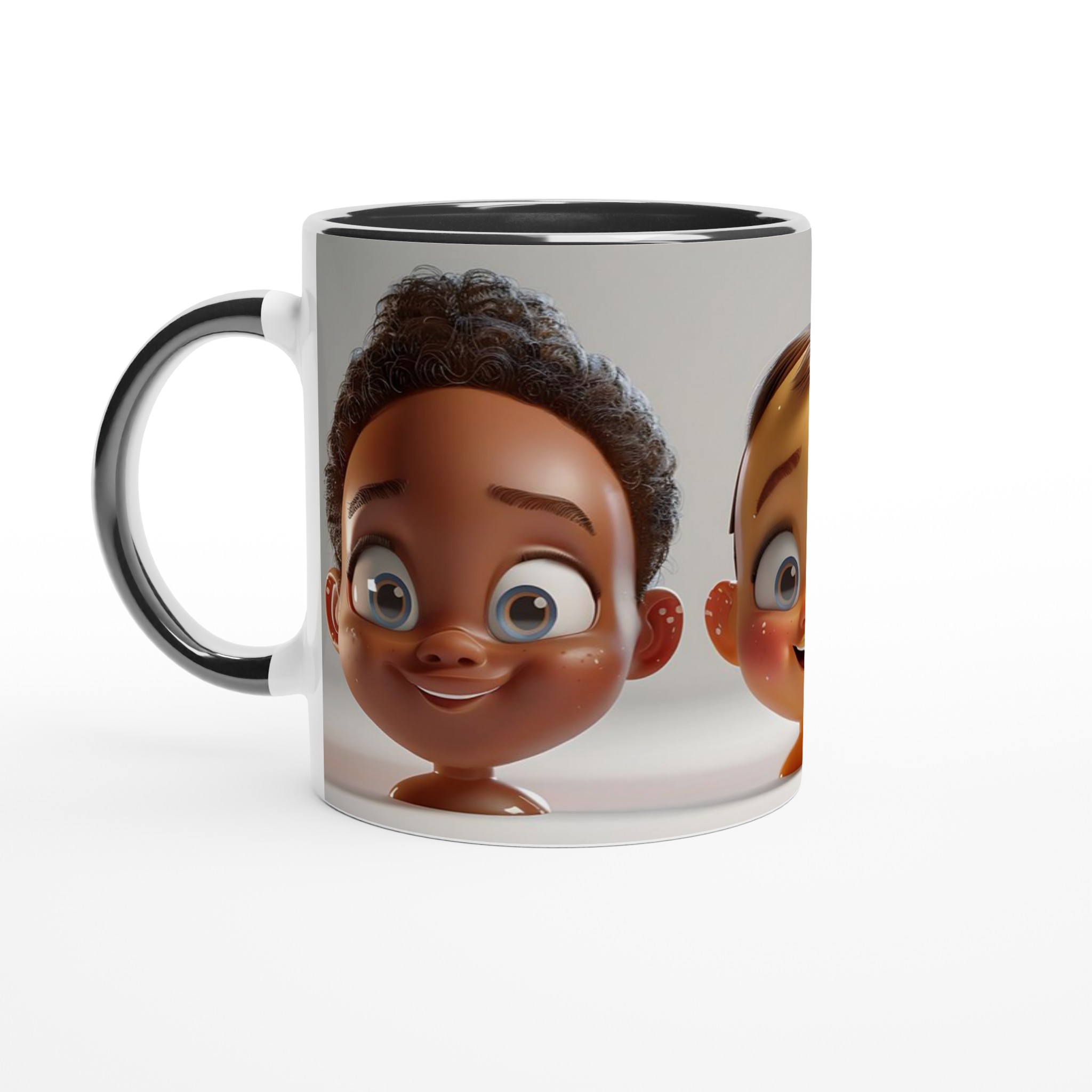 Min Kaffemugg: Barnsligt Söt Design – Välj Din Favoritfärg på Keramikmuggen! 4 31815150-8f97-4cc4-b91c-325a197440d3