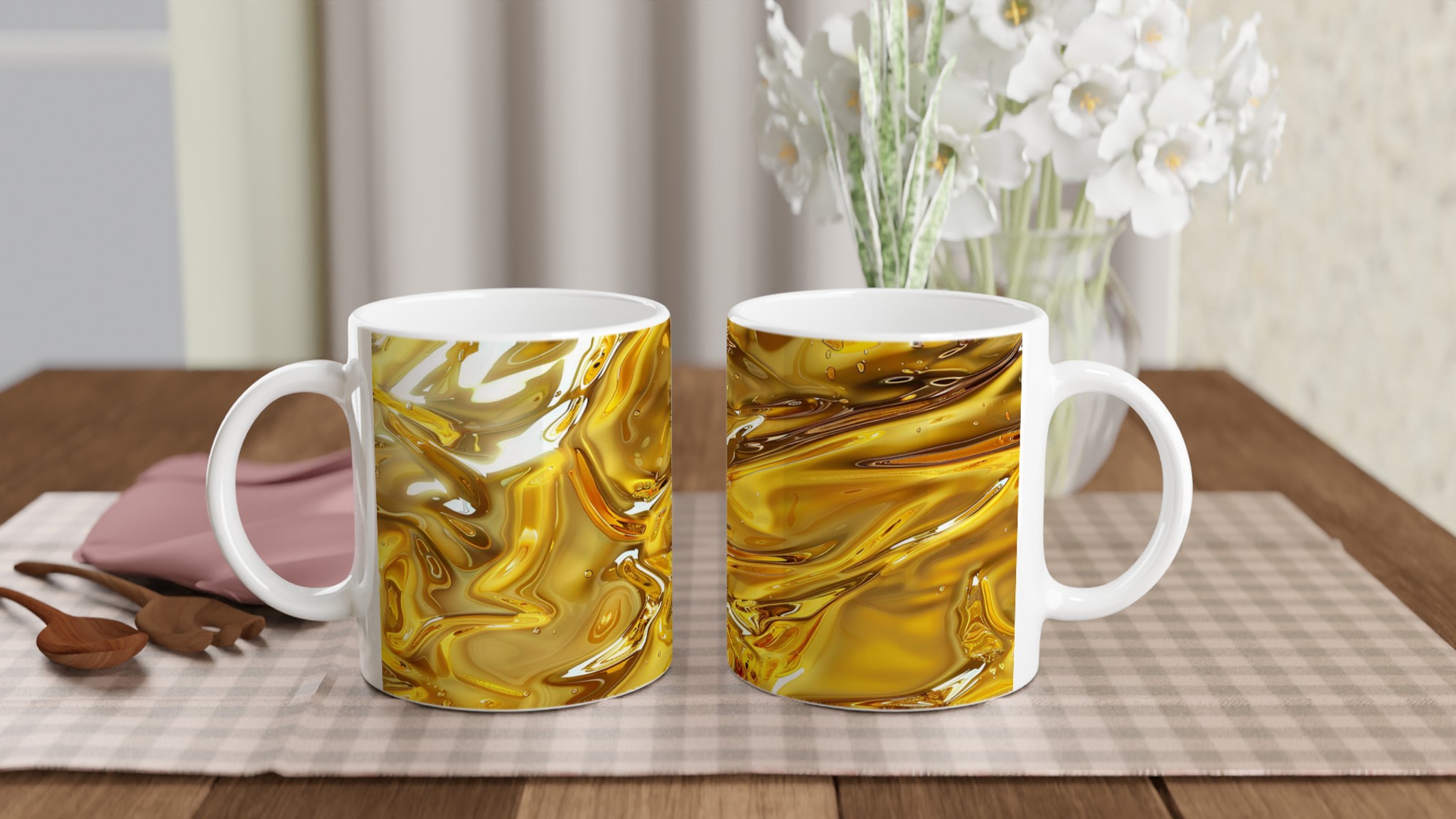 Guldglänsande Keramisk Mugg – 11 oz För Din Favoritdryck i Valfri Färg 10 31cd4a5c-a3d5-4ea2-940e-74223b21ab7f