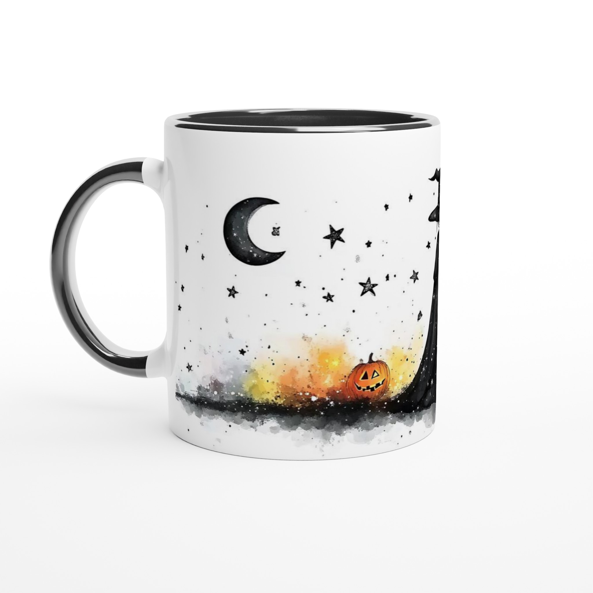 Mystisk Häxa & Pumpa Mugg – Magisk Halloween Kaffemugg i Keramik 4 31de22dd-102a-4184-ad0f-645d9ddc318e