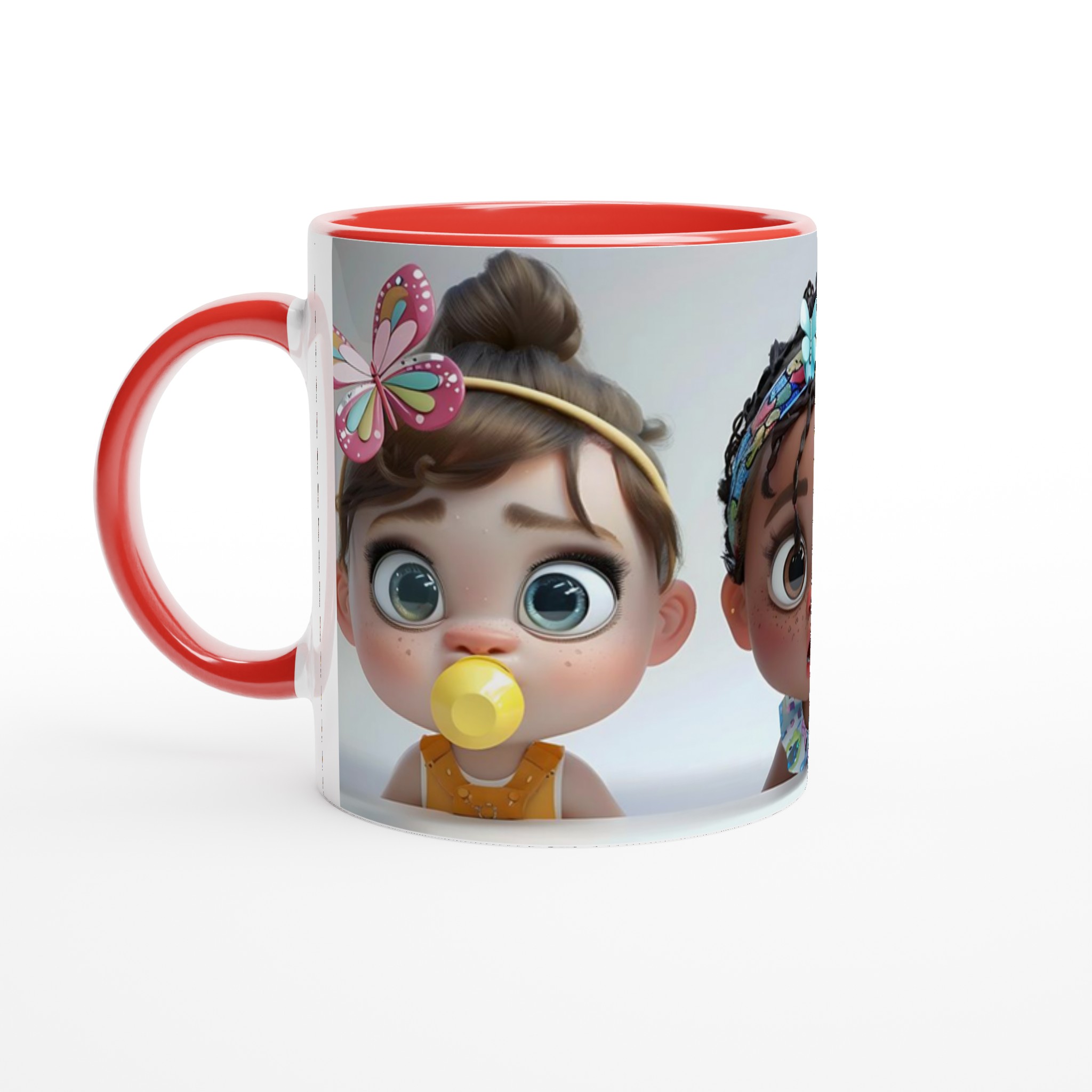 Söta Babyvänner 11oz Keramisk Mugg – Lekfull Design i Flera Färger för Din Favoritdryck 5 31e870d0-c4d6-4c5d-97ea-2da05c80cda4